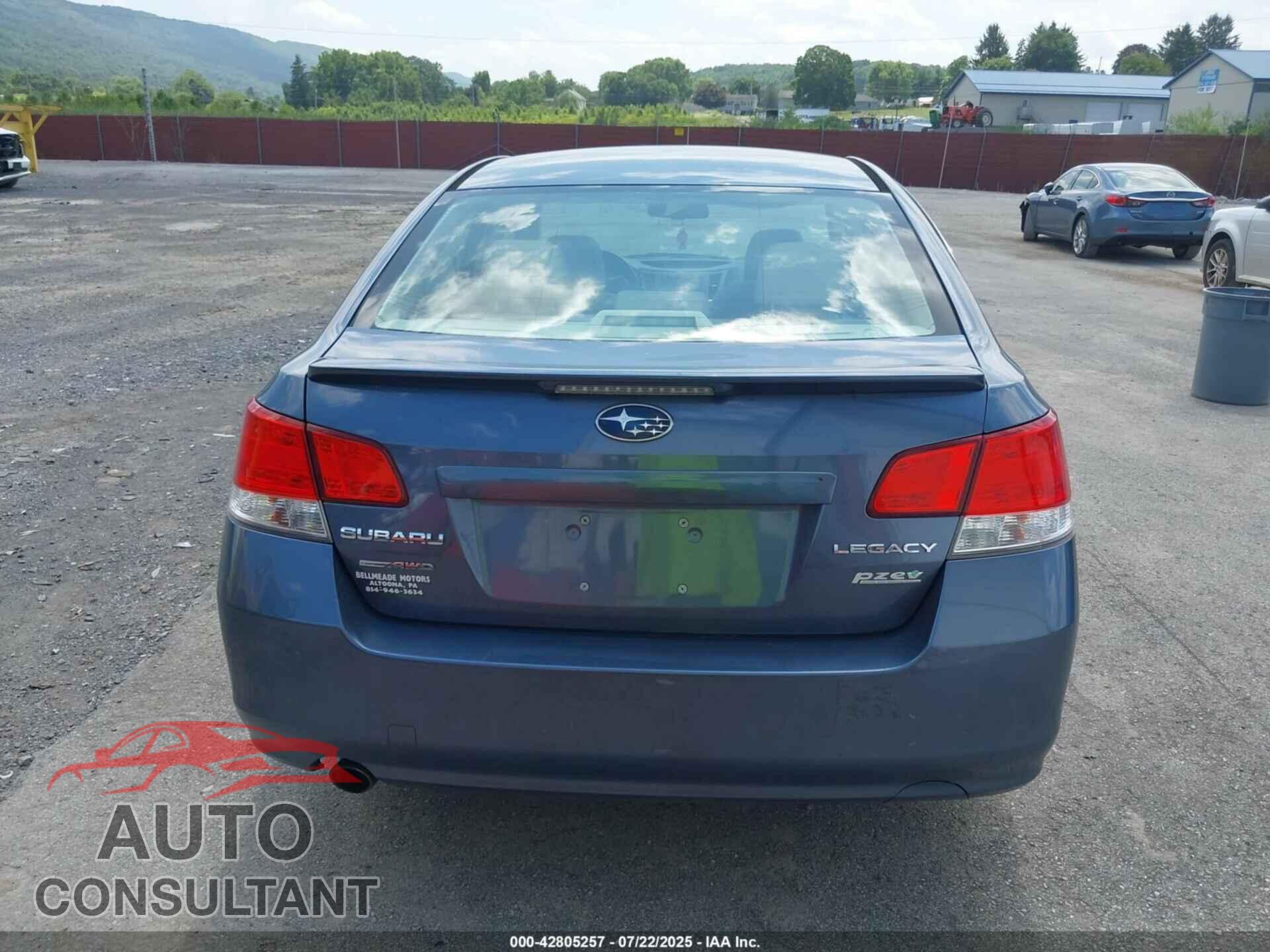 SUBARU LEGACY 2013 - 4S3BMBG61D3009779