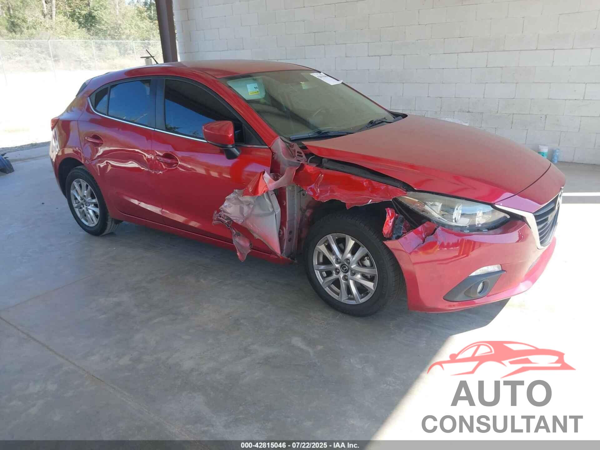 MAZDA MAZDA3 2015 - JM1BM1L73F1261377