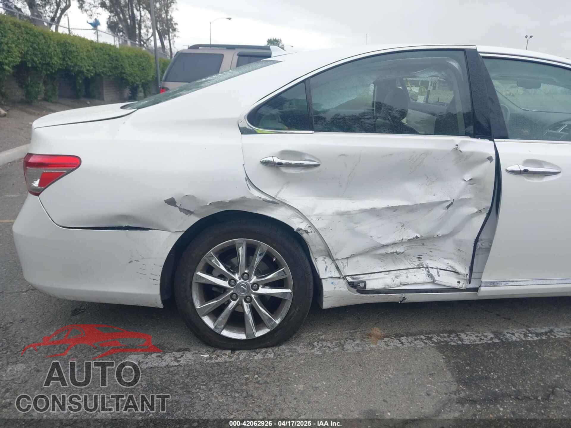 LEXUS ES 350 2011 - JTHBK1EG8B2425485