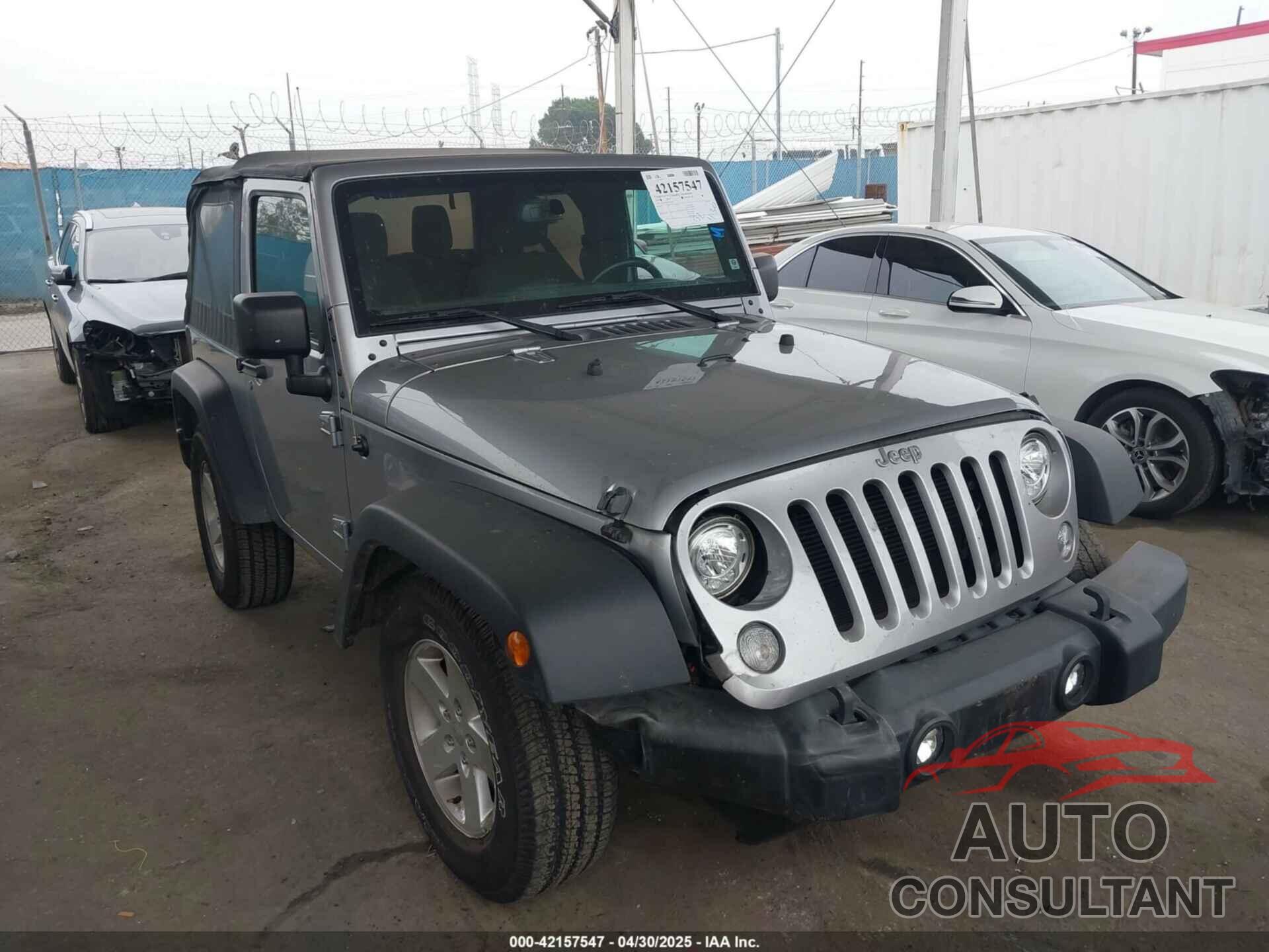 JEEP WRANGLER JK 2018 - 1C4AJWAG9JL924601