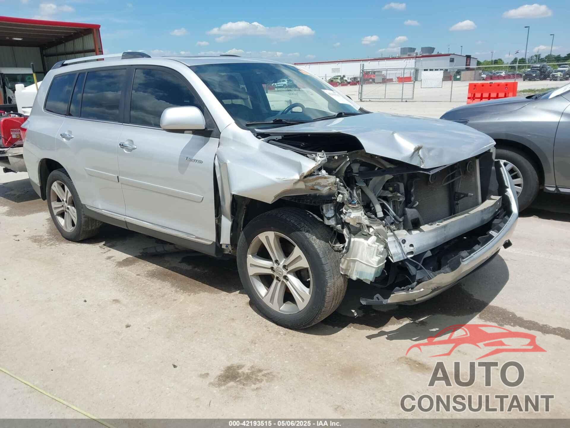 TOYOTA HIGHLANDER 2013 - 5TDDK3EH9DS178732