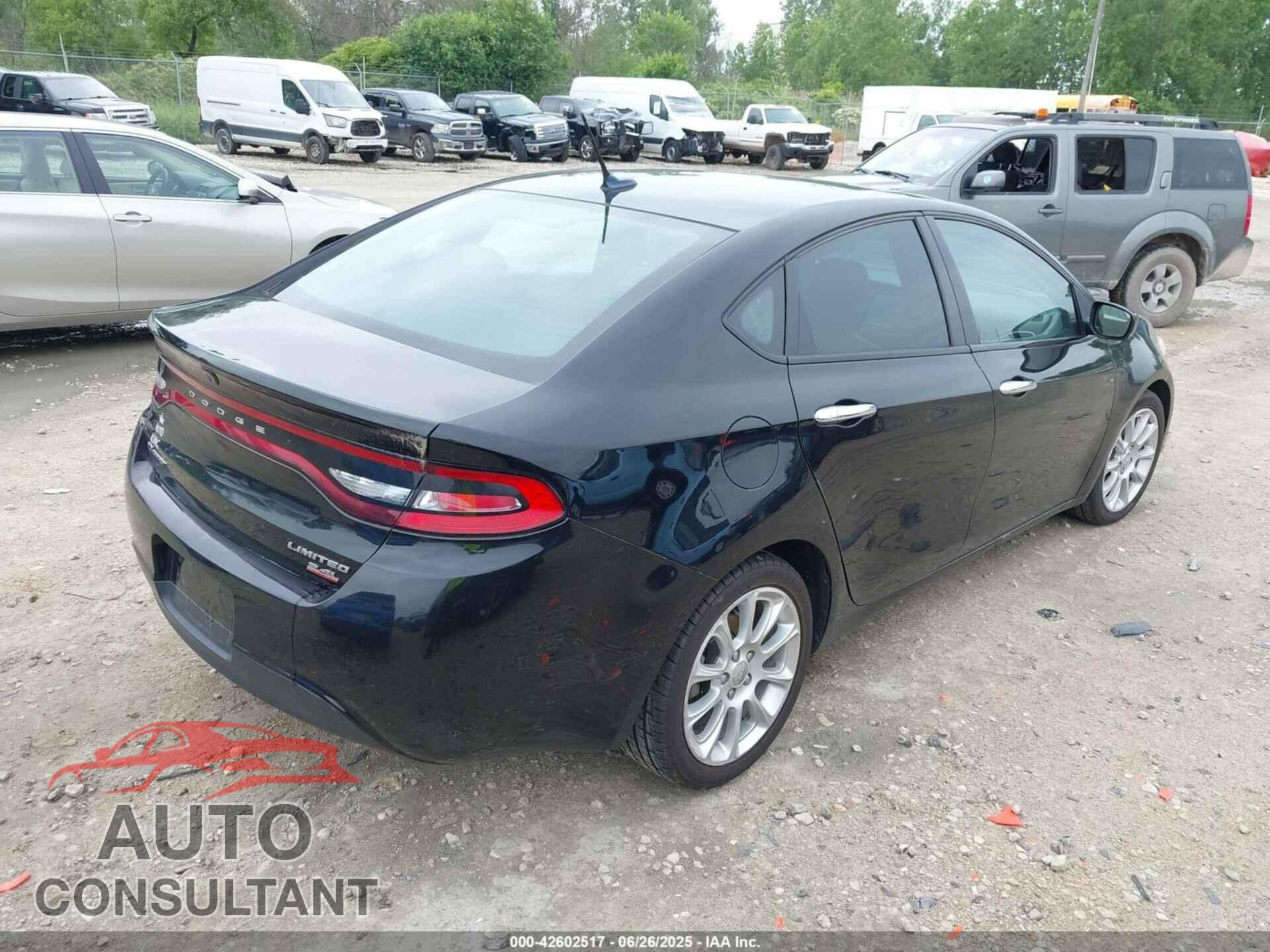 DODGE DART 2014 - 1C3CDFCB3ED693331
