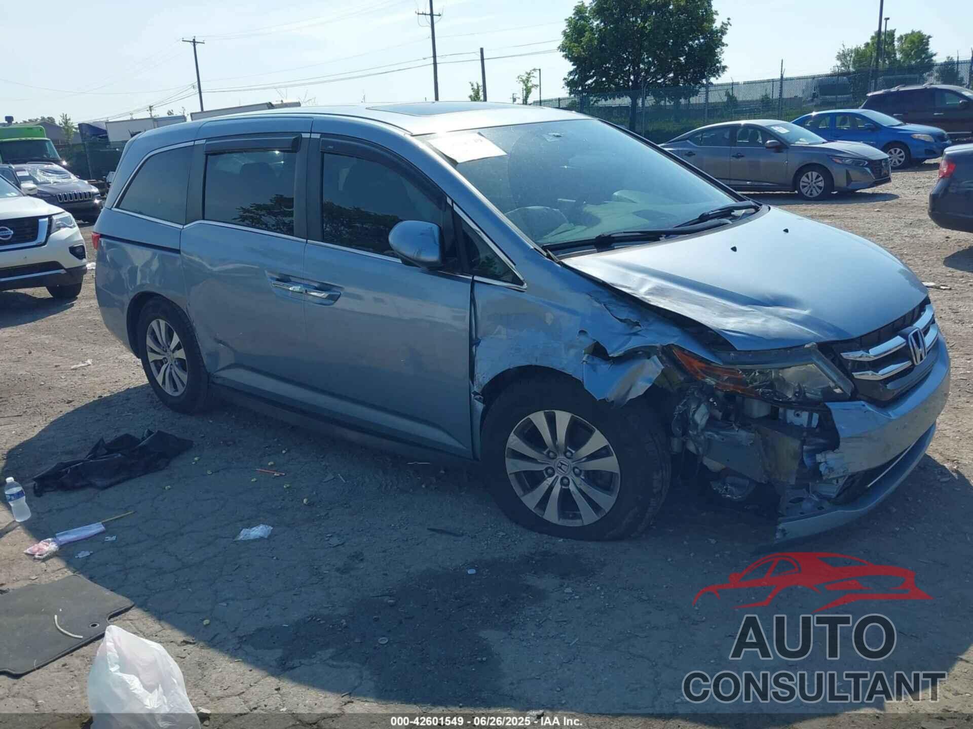 HONDA ODYSSEY 2014 - 5FNRL5H67EB005662
