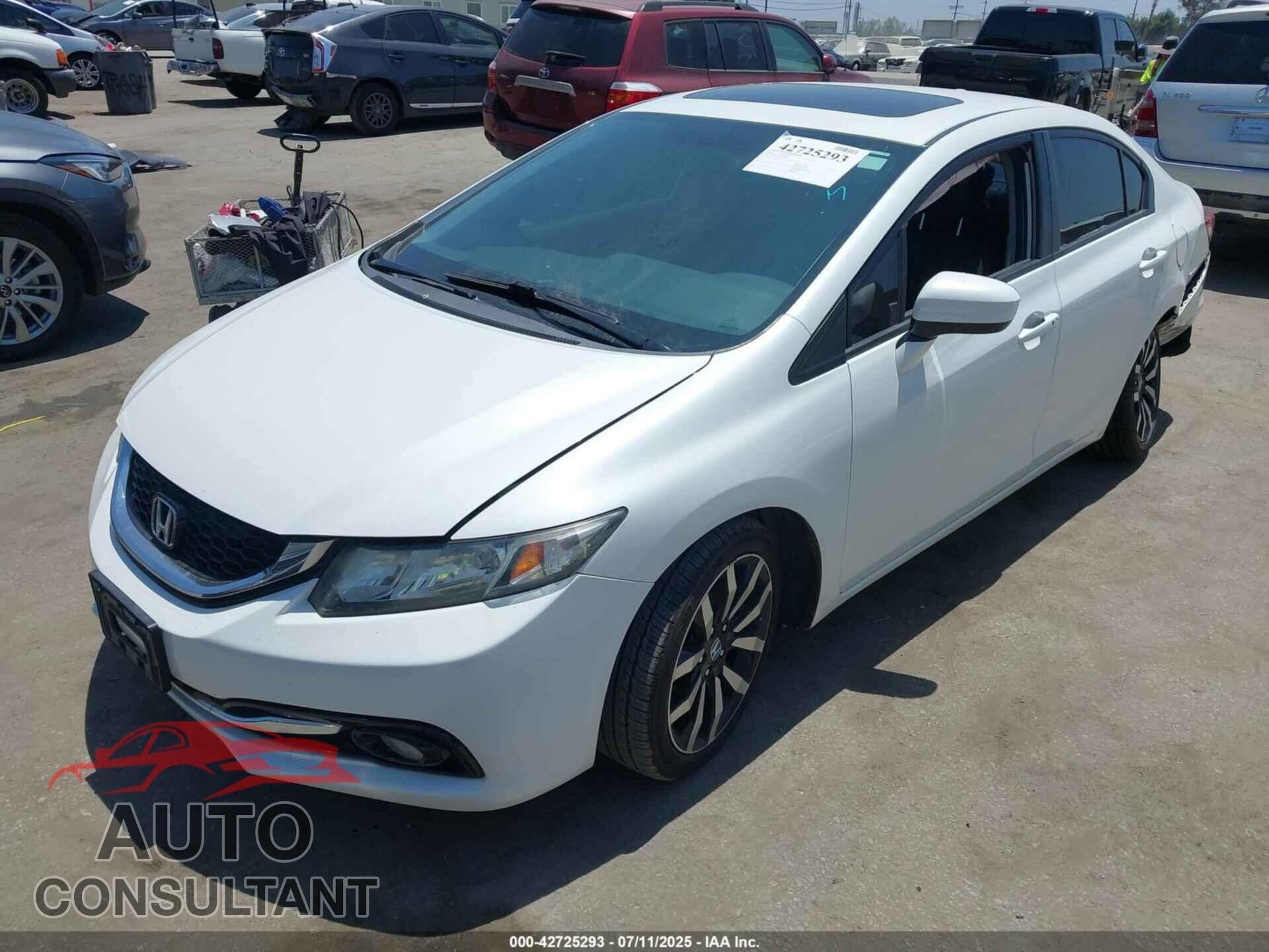 HONDA CIVIC 2014 - 19XFB2F97EE210907