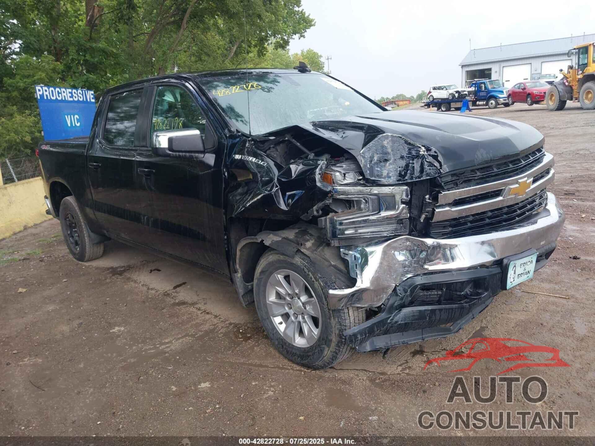 CHEVROLET SILVERADO 1500 2020 - 1GCPYDEK4LZ109649