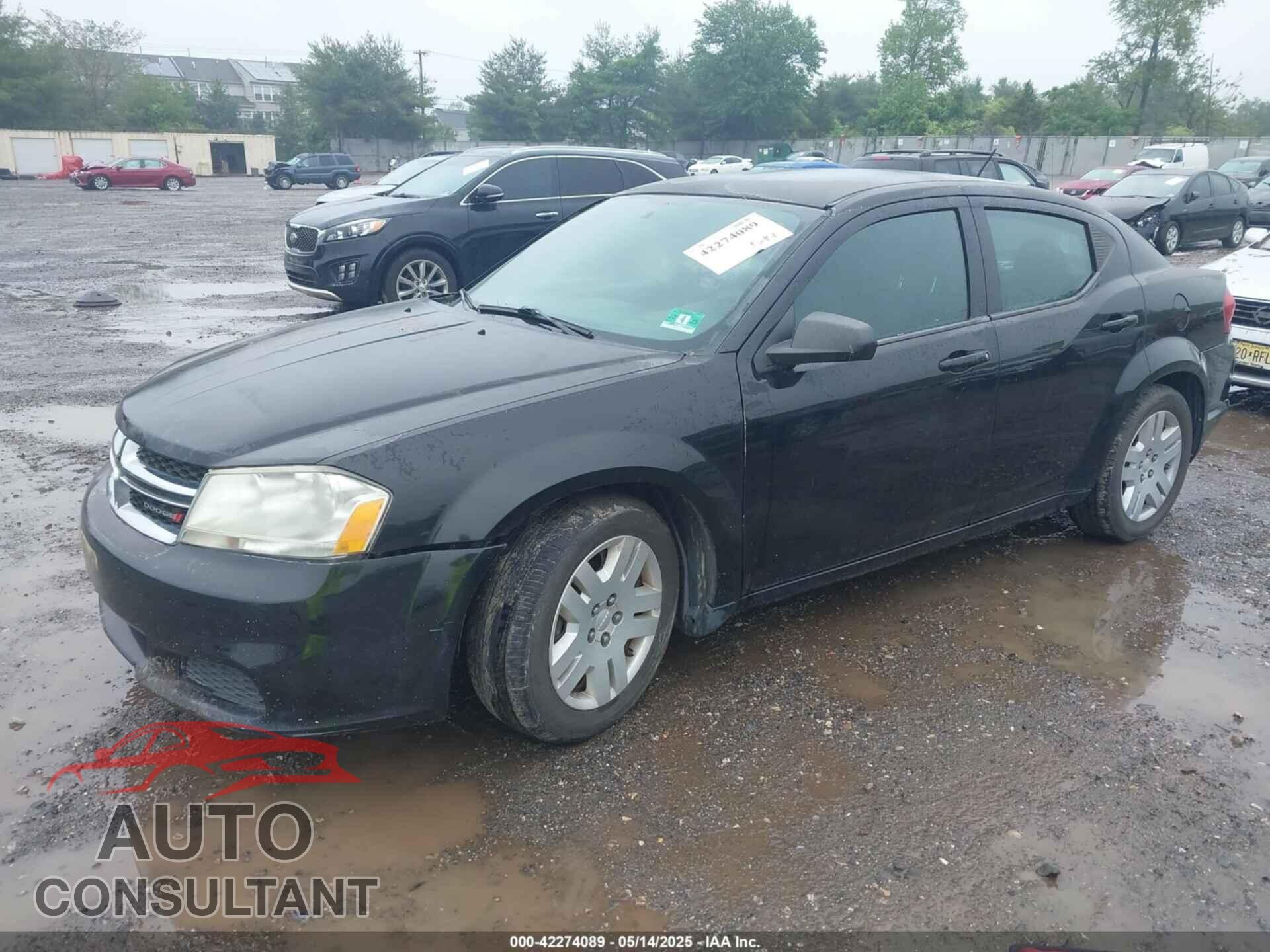 DODGE AVENGER 2013 - 1C3CDZAB2DN725246