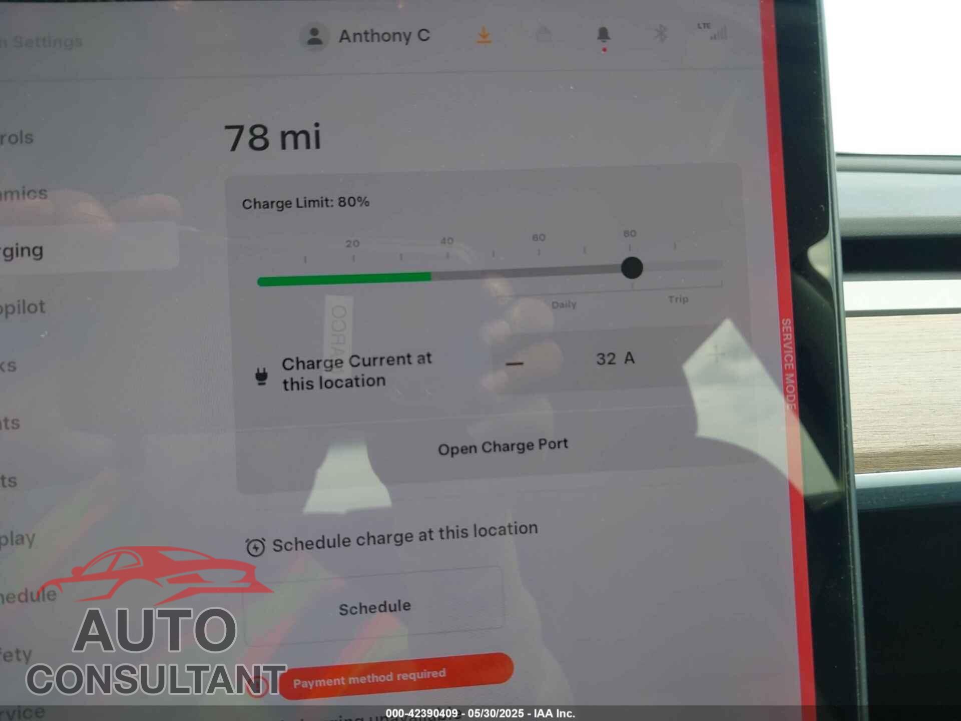 TESLA MODEL 3 2020 - 5YJ3E1EA3LF794276