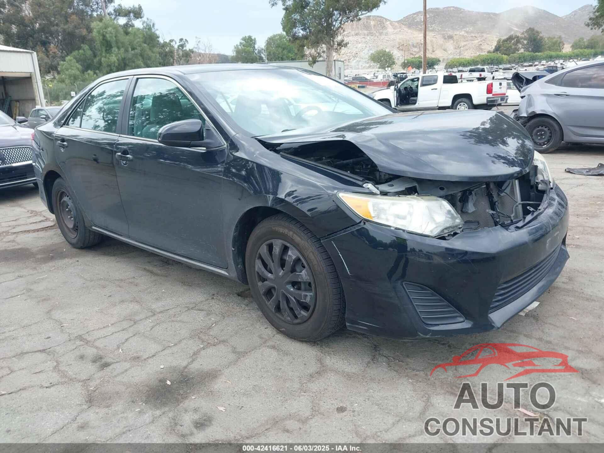 TOYOTA CAMRY 2013 - 4T4BF1FK8DR314520