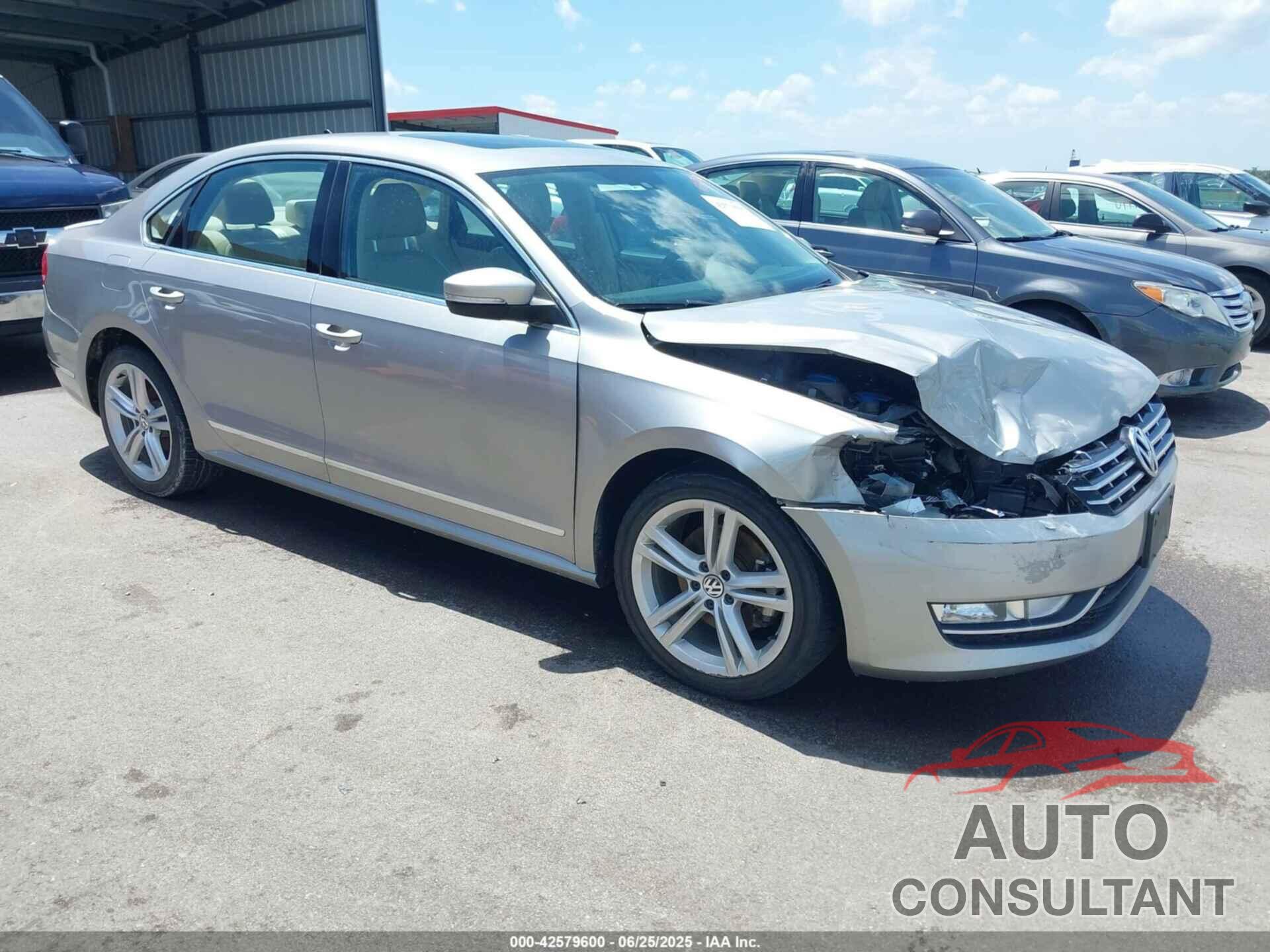 VOLKSWAGEN PASSAT 2014 - 1VWCN7A39EC038670