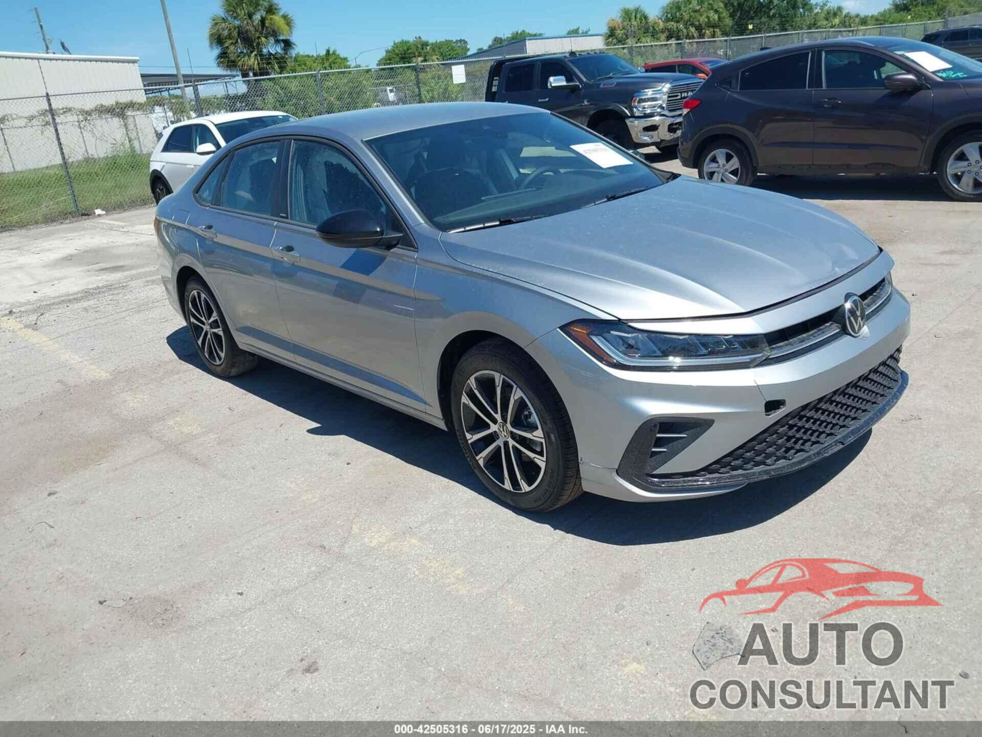 VOLKSWAGEN JETTA 2025 - 3VWBX7BU1SM042655