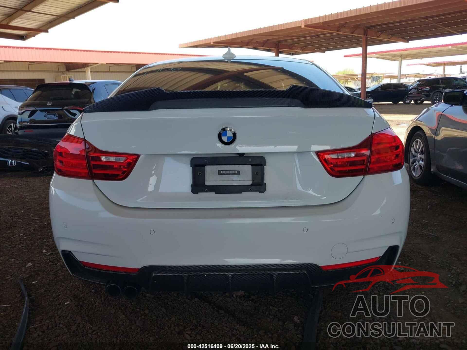BMW 428 GRAN COUPE 2015 - WBA4A9C57FGL85404