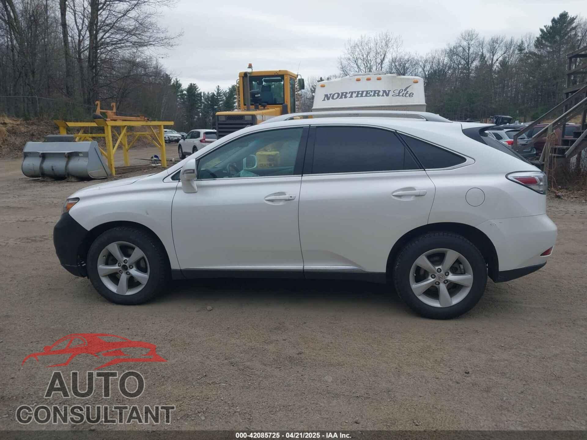 LEXUS RX 350 2011 - 2T2BK1BA2BC118540