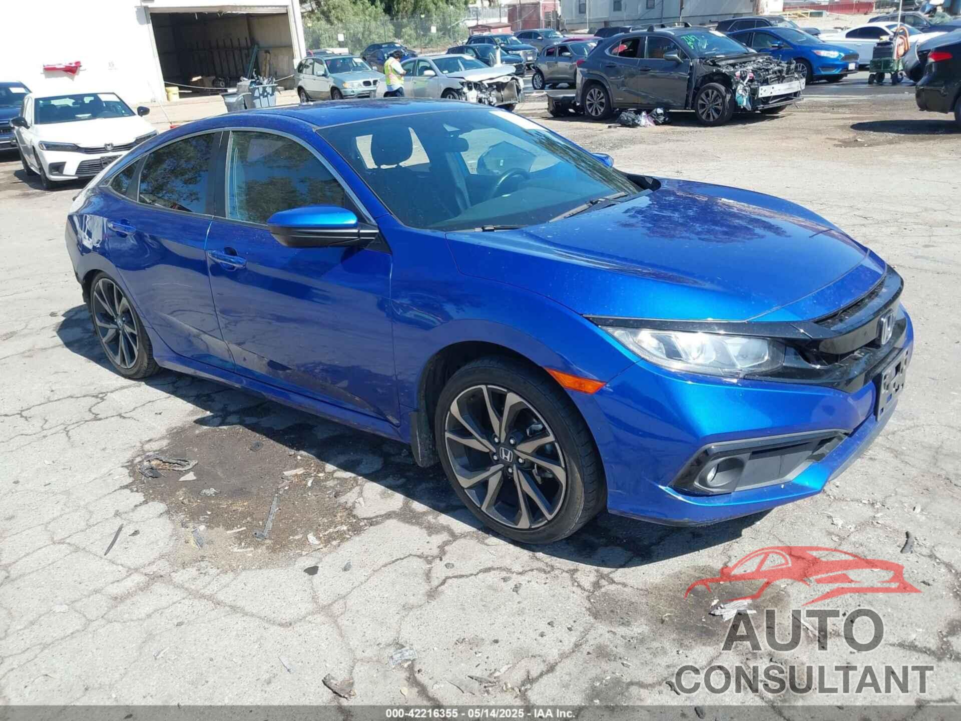 HONDA CIVIC 2021 - 2HGFC2F88MH547546