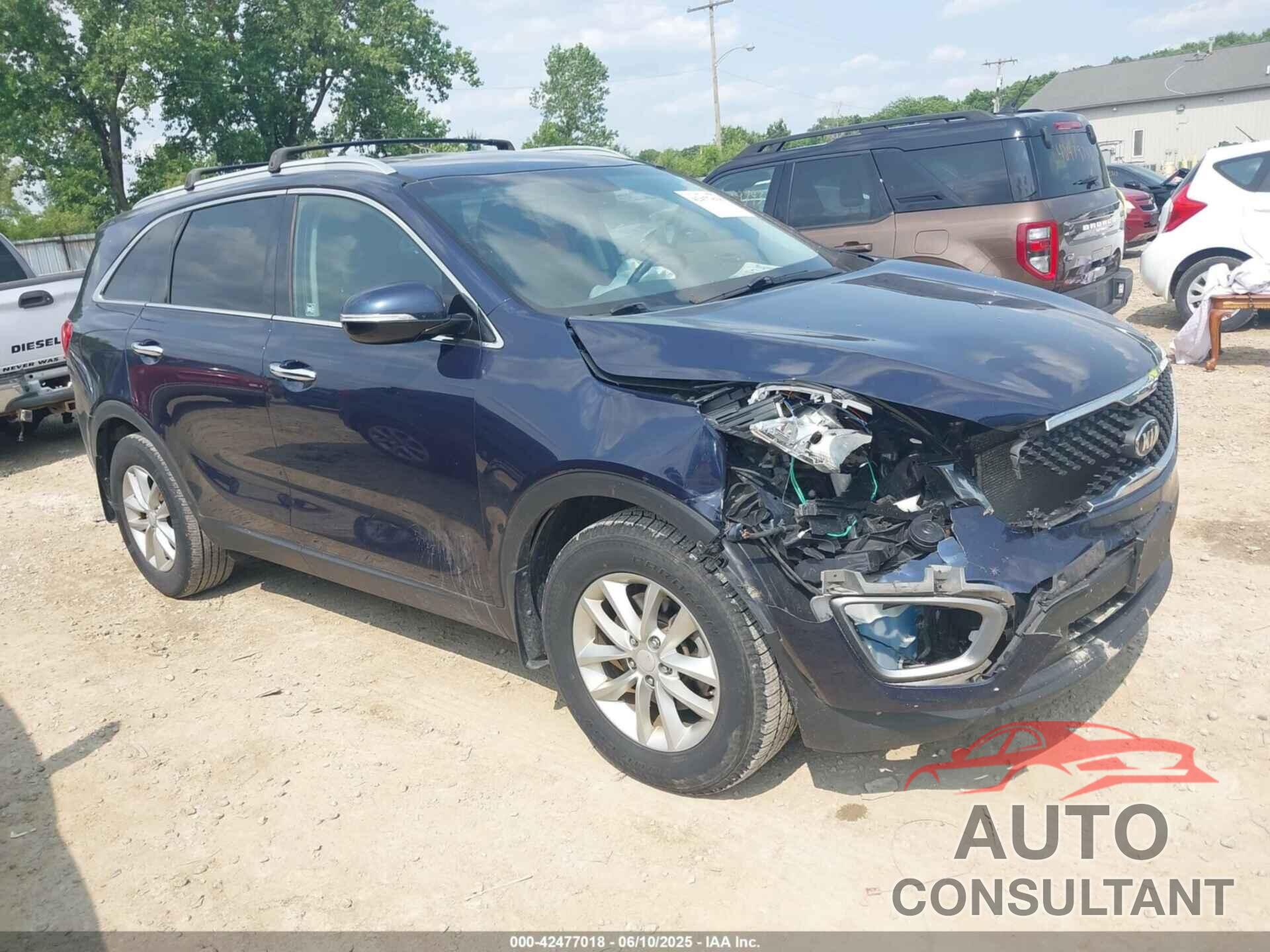 KIA SORENTO 2016 - 5XYPG4A35GG041979