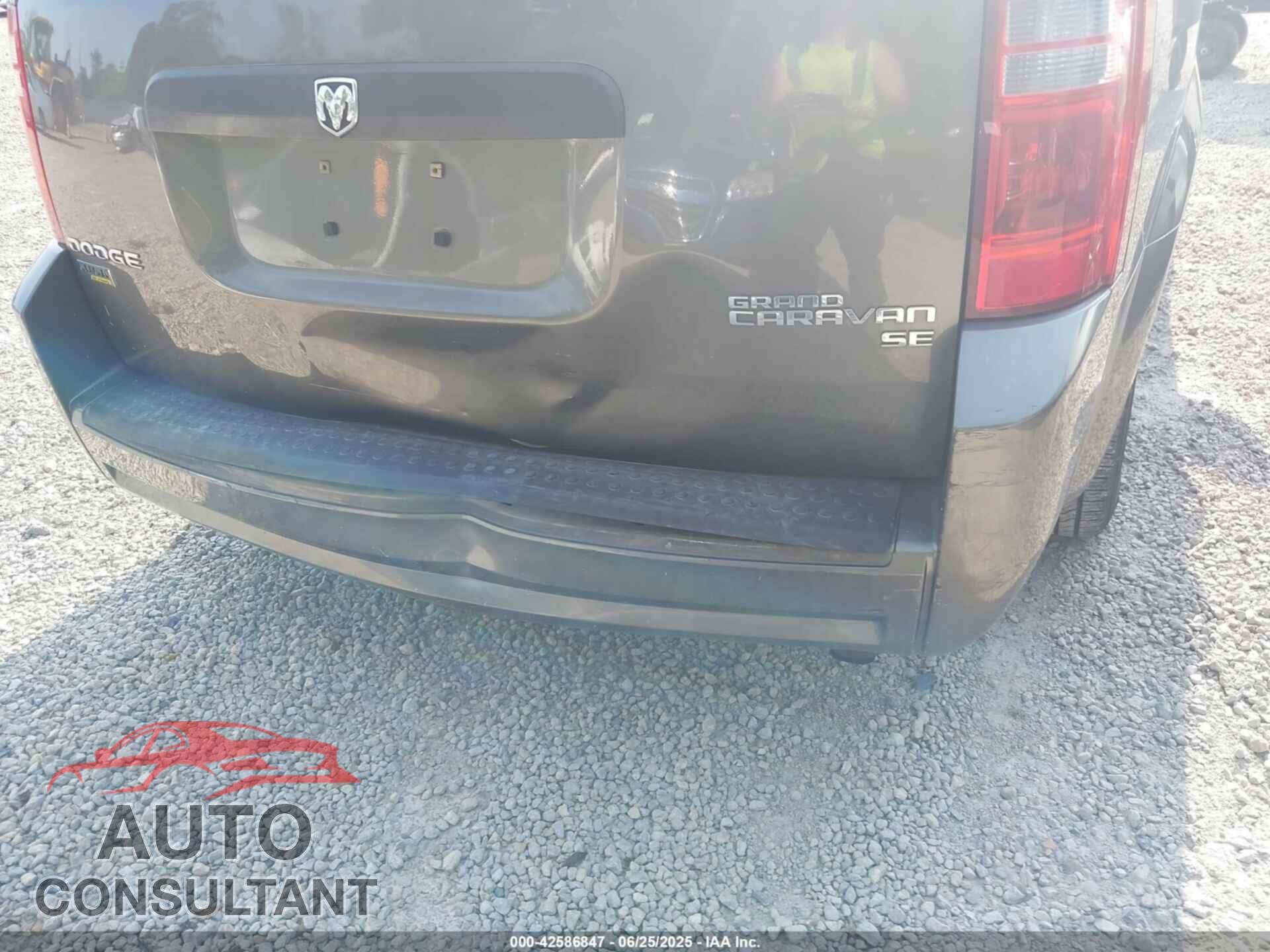DODGE GRAND CARAVAN 2010 - 2D4RN4DE9AR254872