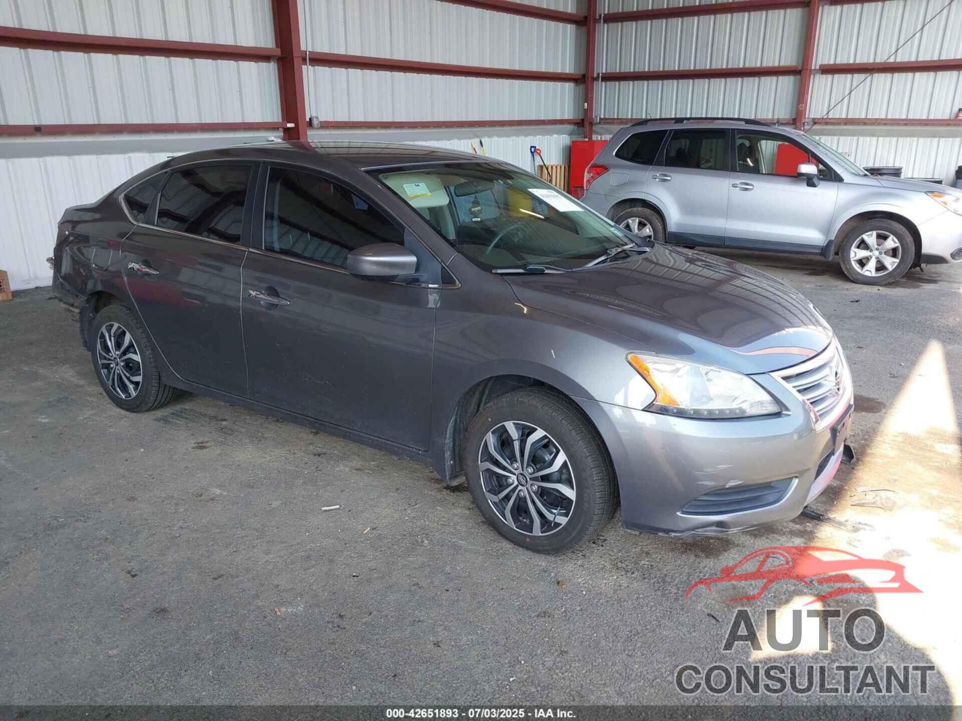 NISSAN SENTRA 2015 - 3N1AB7APXFY294169