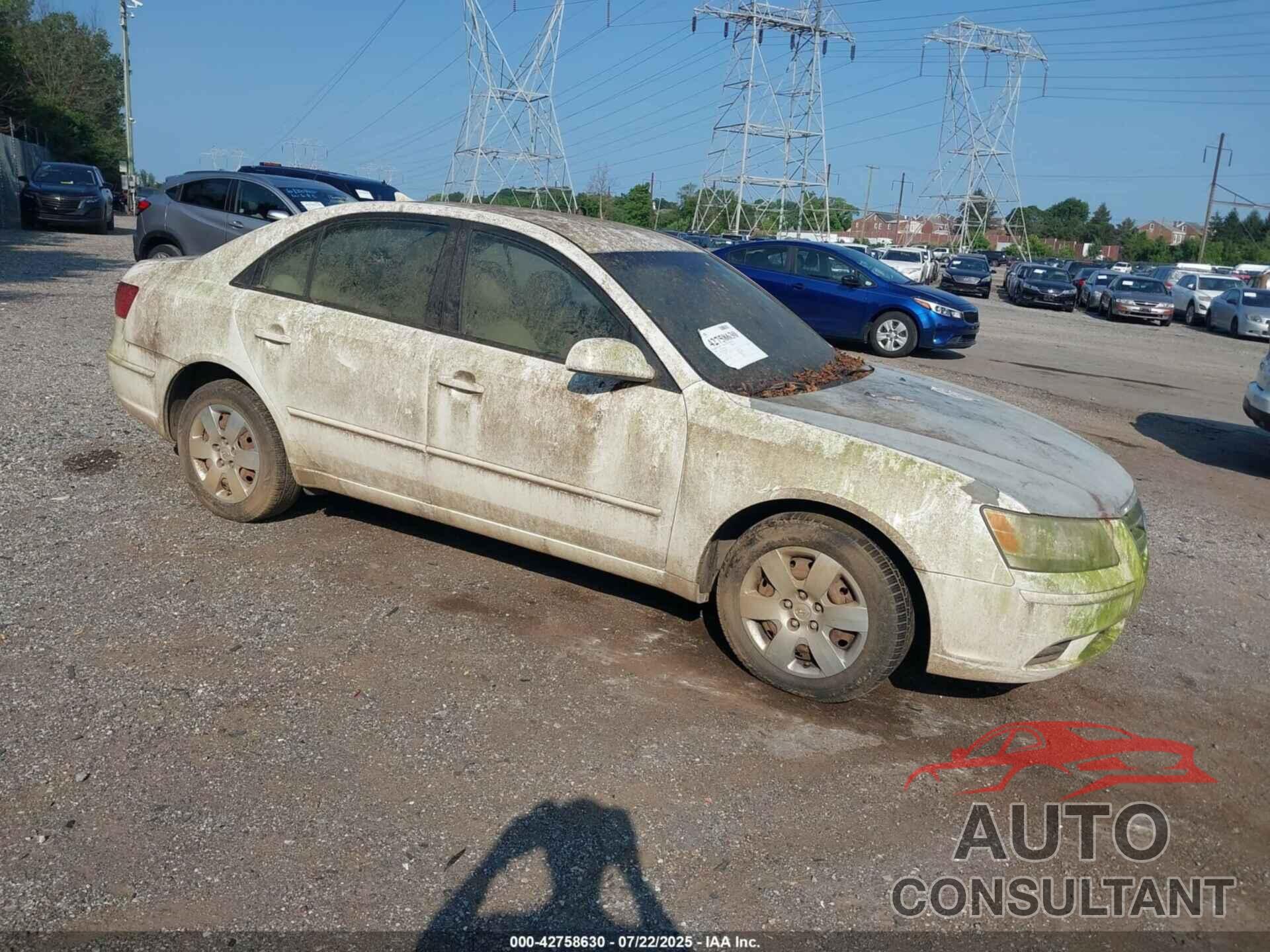 HYUNDAI SONATA 2010 - 5NPET4AC1AH658945
