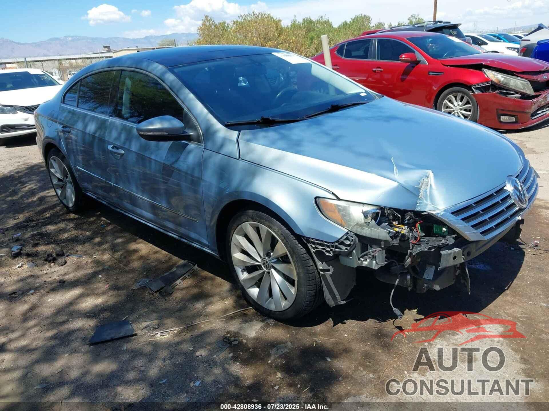VOLKSWAGEN CC 2013 - WVWRP7AN0DE510492
