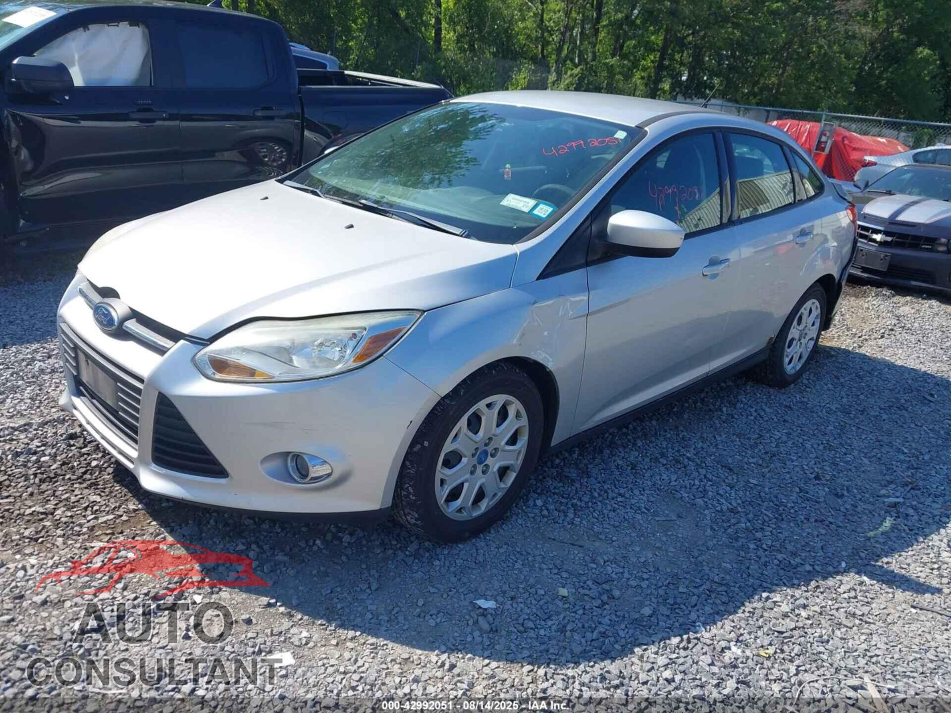FORD FOCUS 2012 - 1FAHP3F2XCL229707