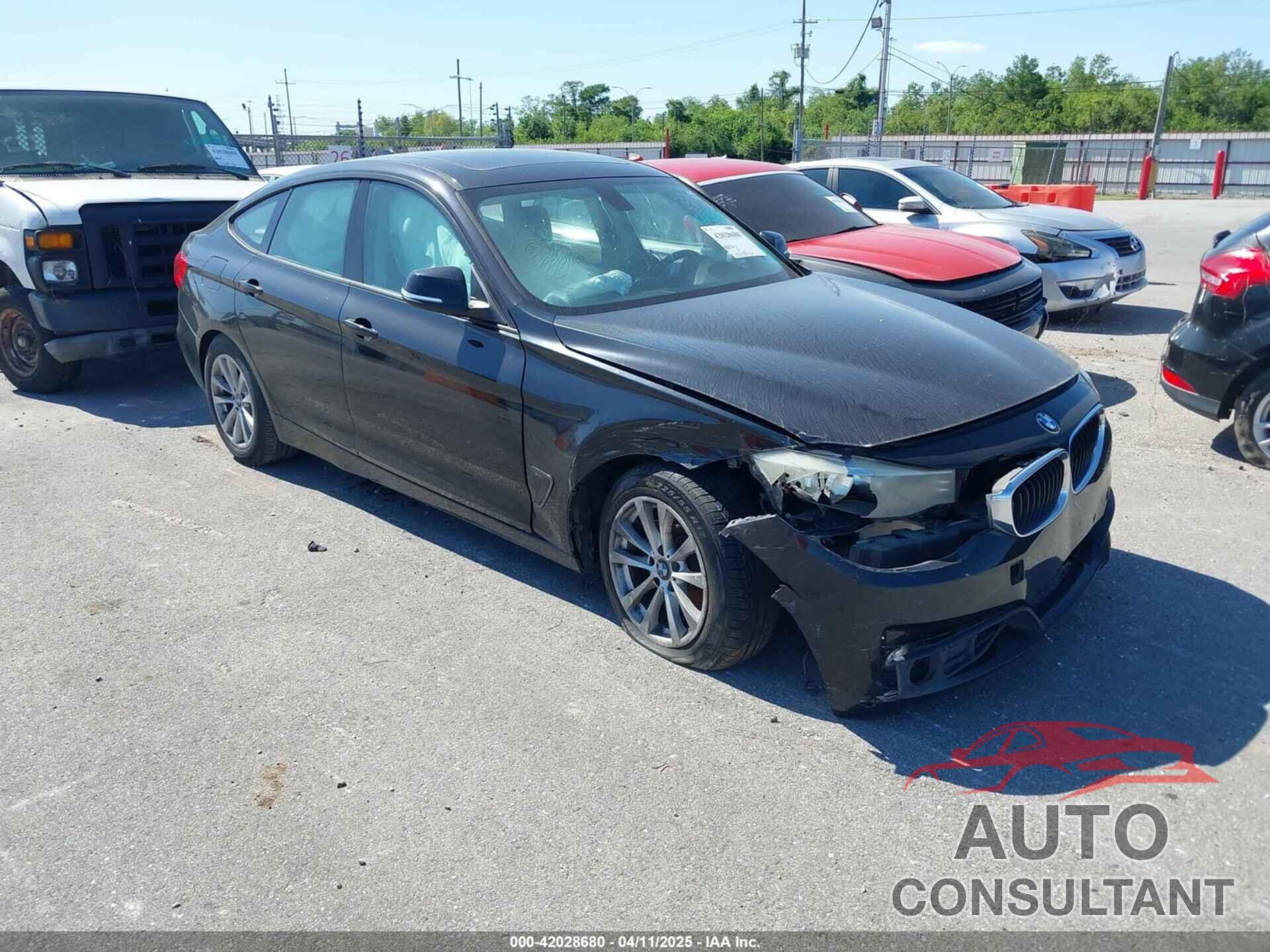 BMW 328I GRAN TURISMO 2014 - WBA3X5C51ED557347