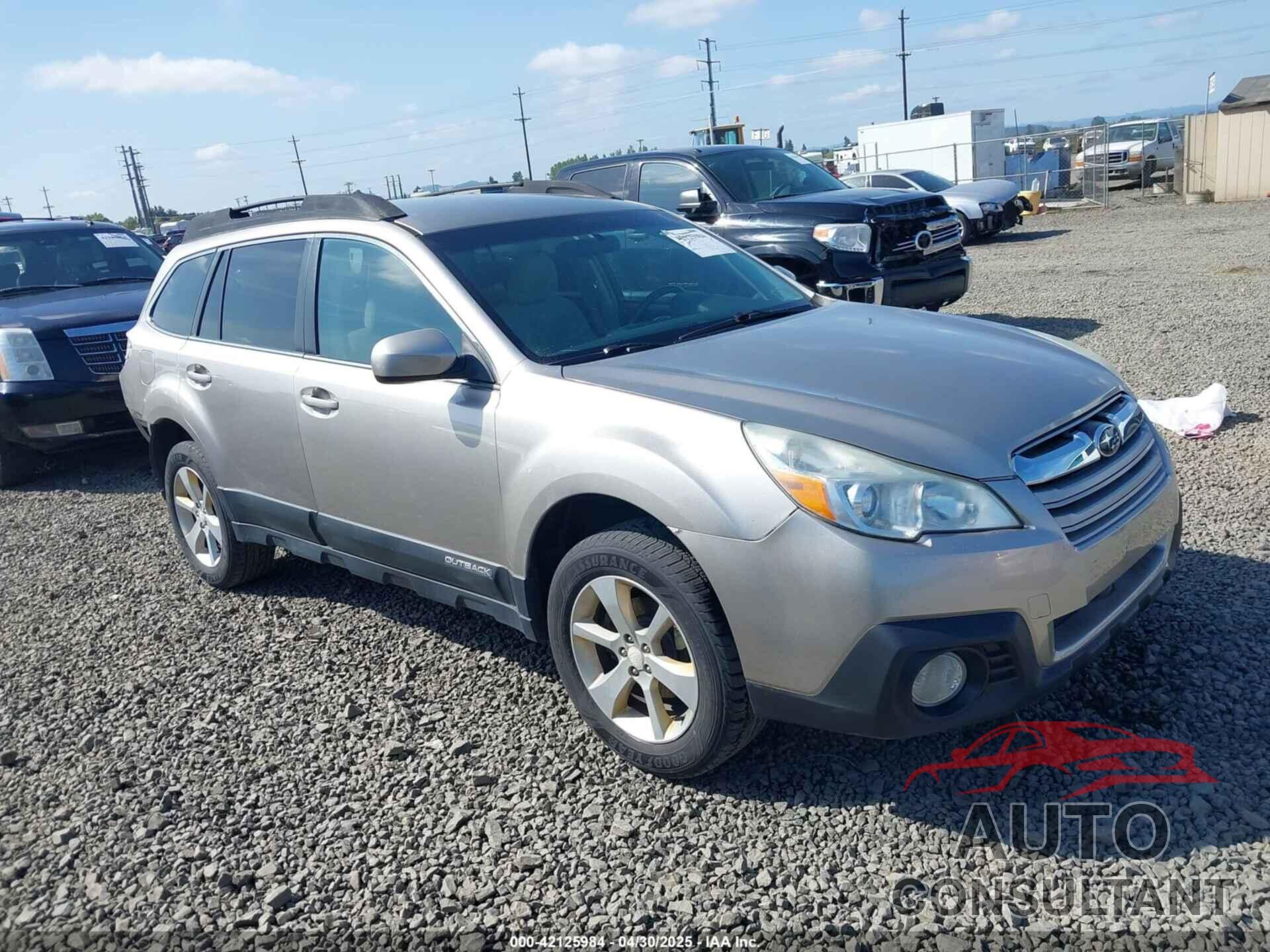 SUBARU OUTBACK 2014 - 4S4BRBCC4E3201983