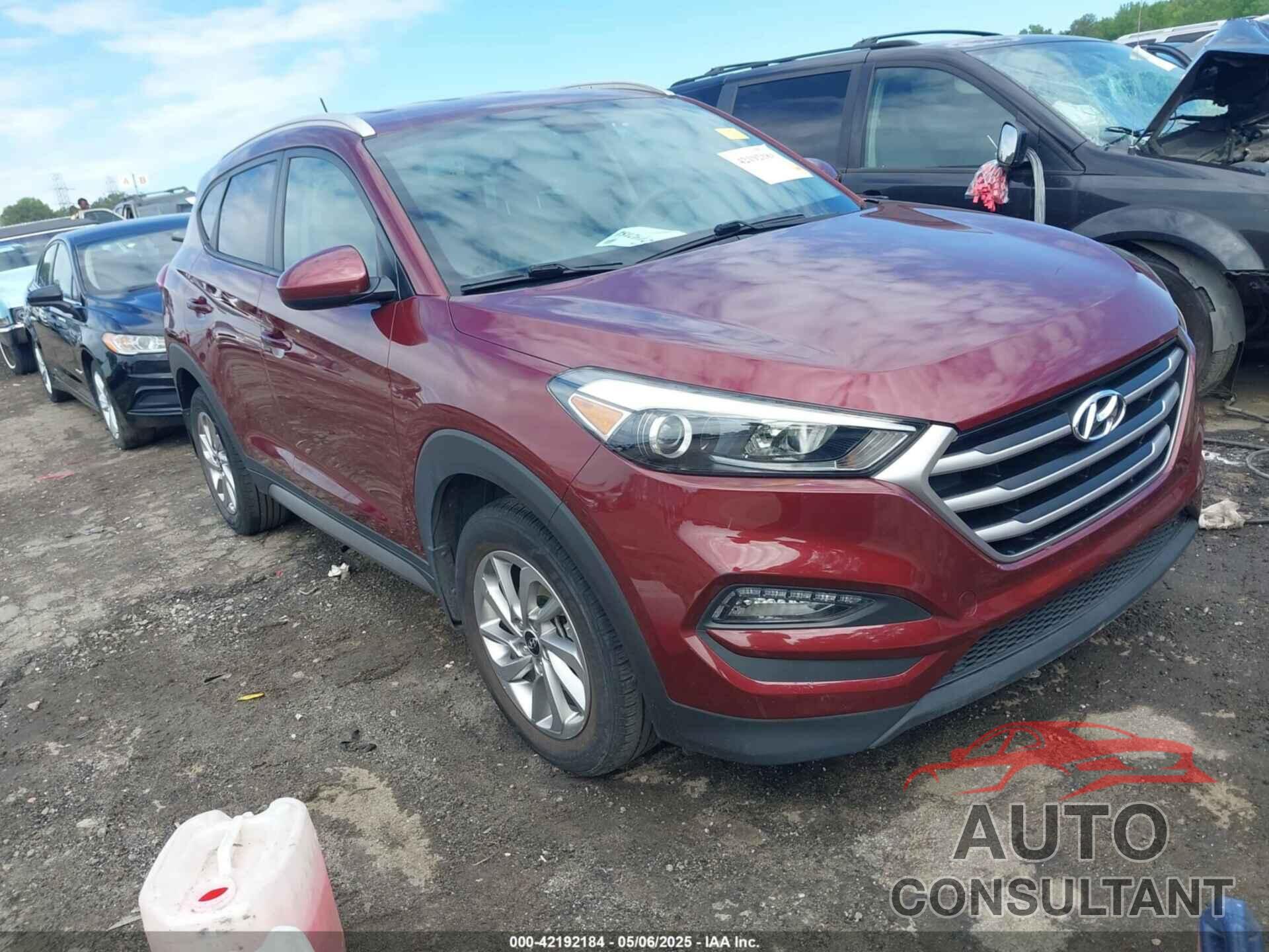 HYUNDAI TUCSON 2017 - KM8J33A42HU344752
