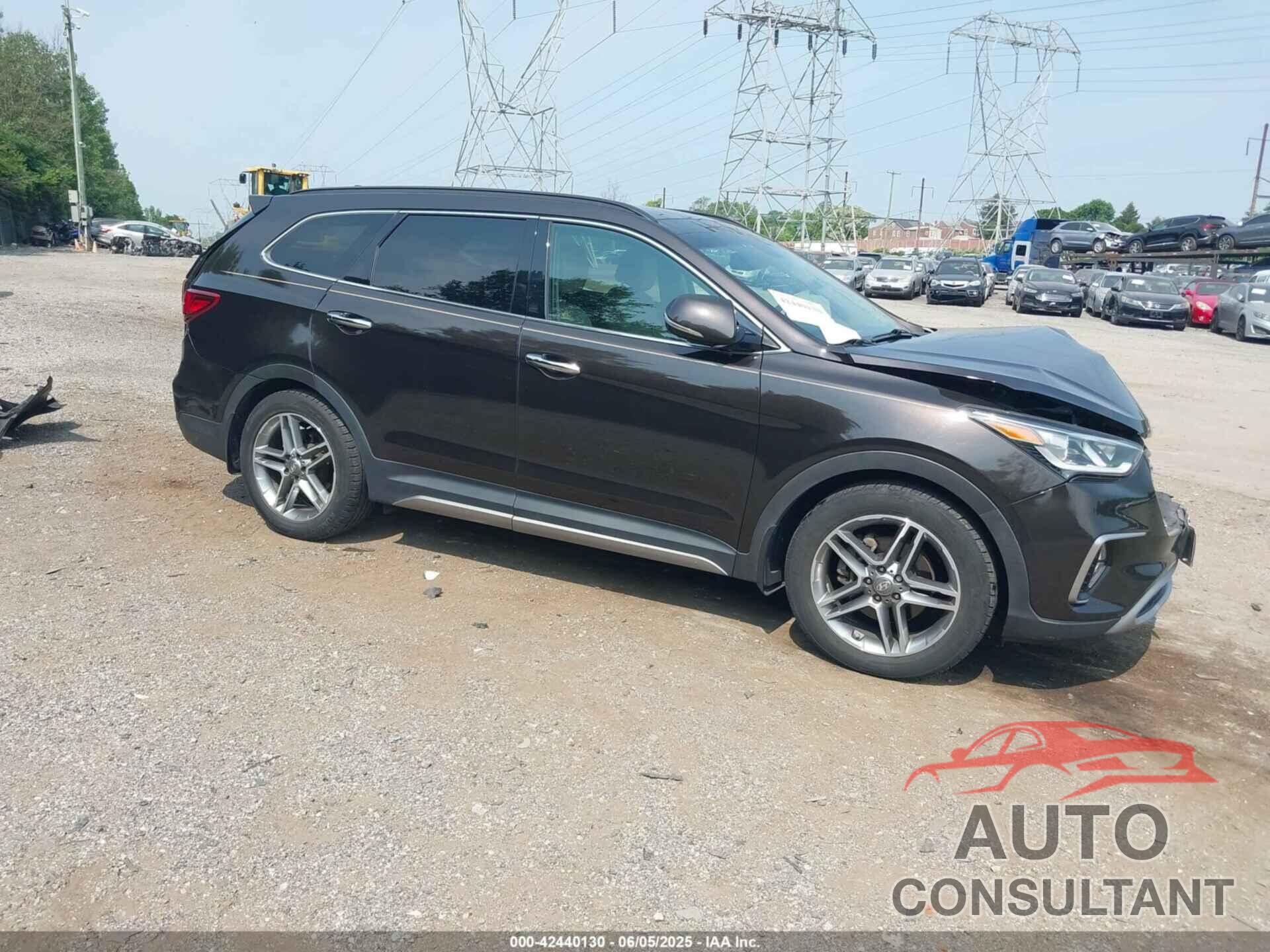 HYUNDAI SANTA FE 2017 - KM8SRDHF3HU208257