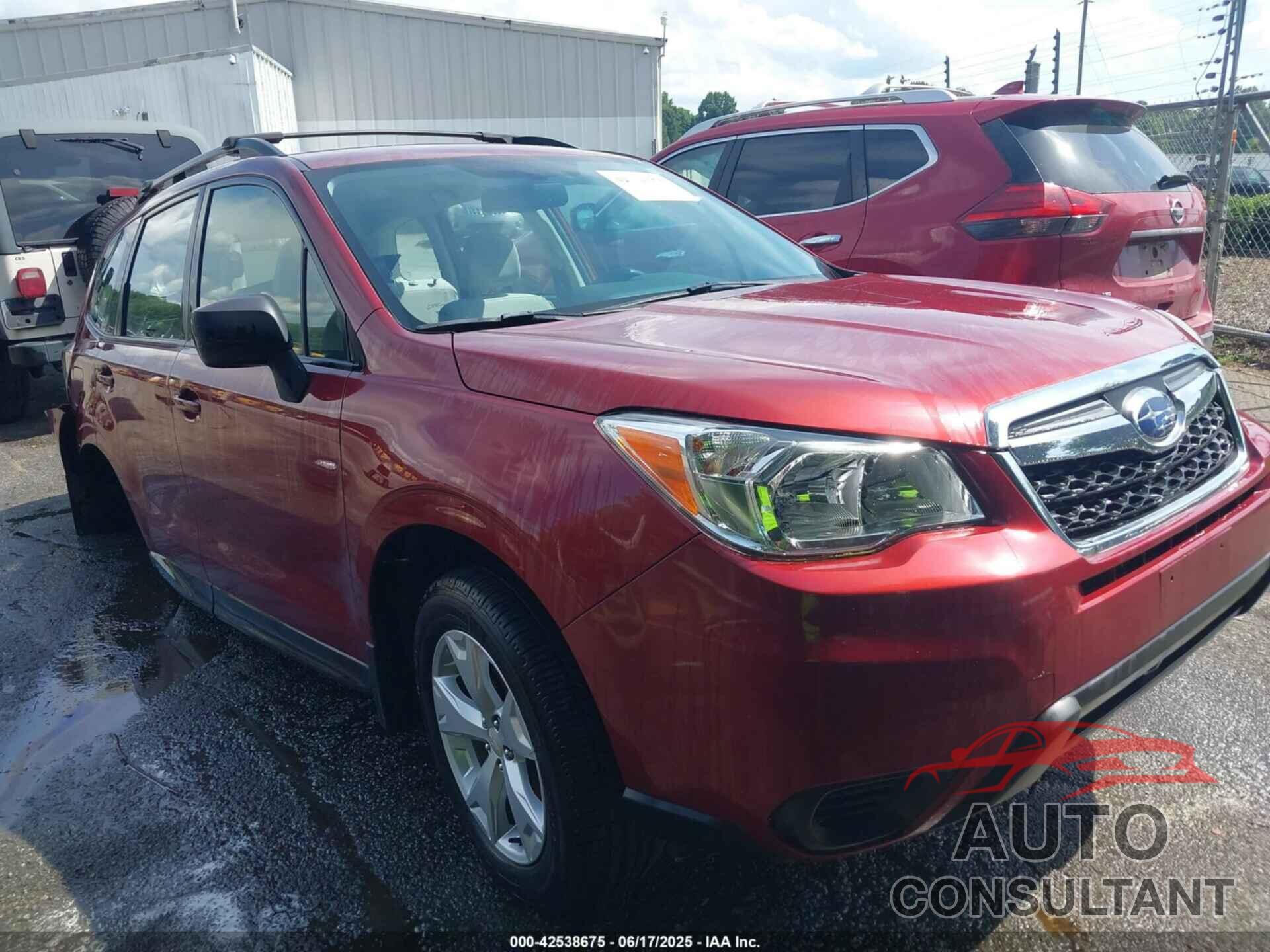 SUBARU FORESTER 2016 - JF2SJABC0GH483795