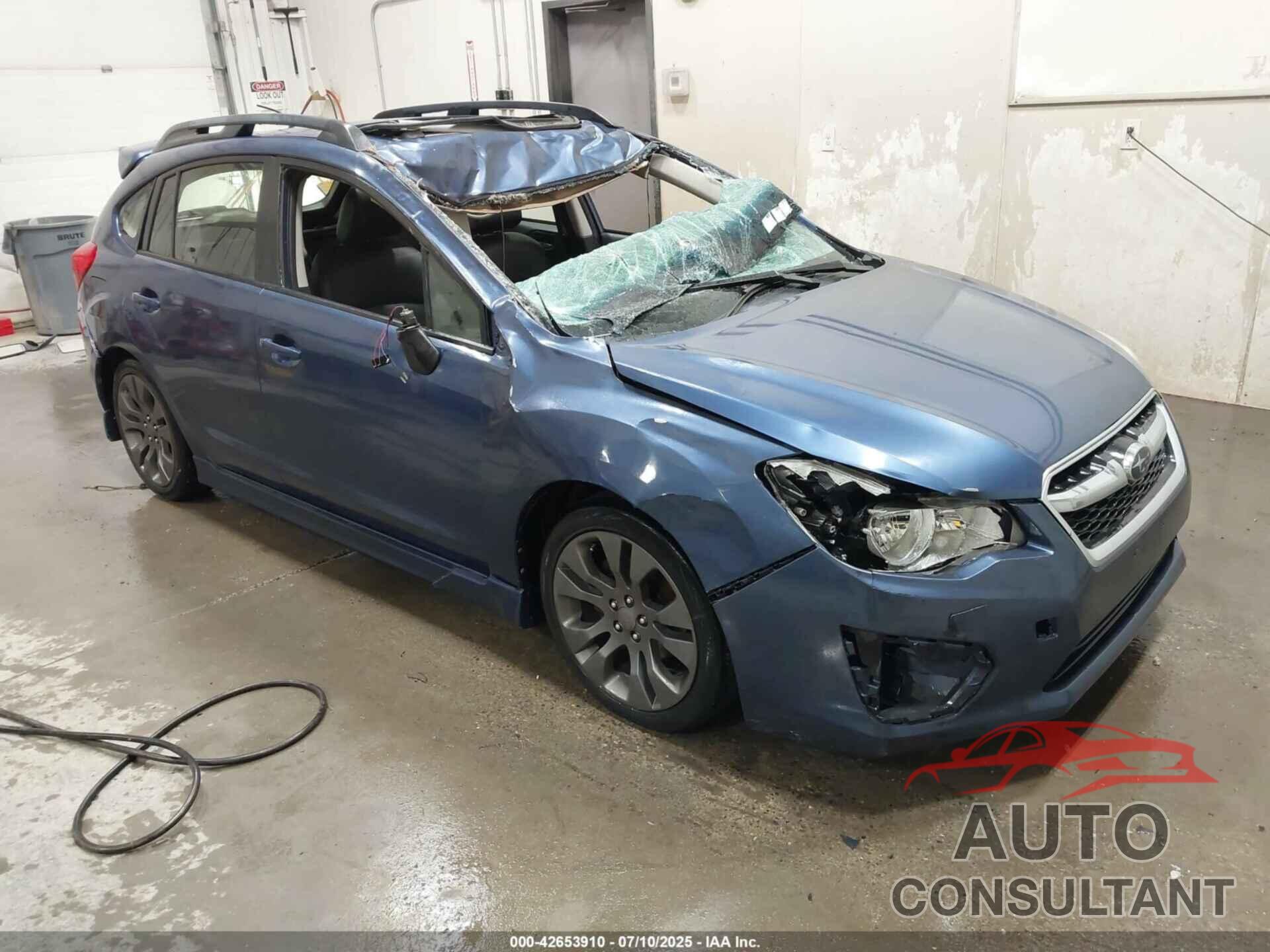 SUBARU IMPREZA 2012 - JF1GPAS67CH233998