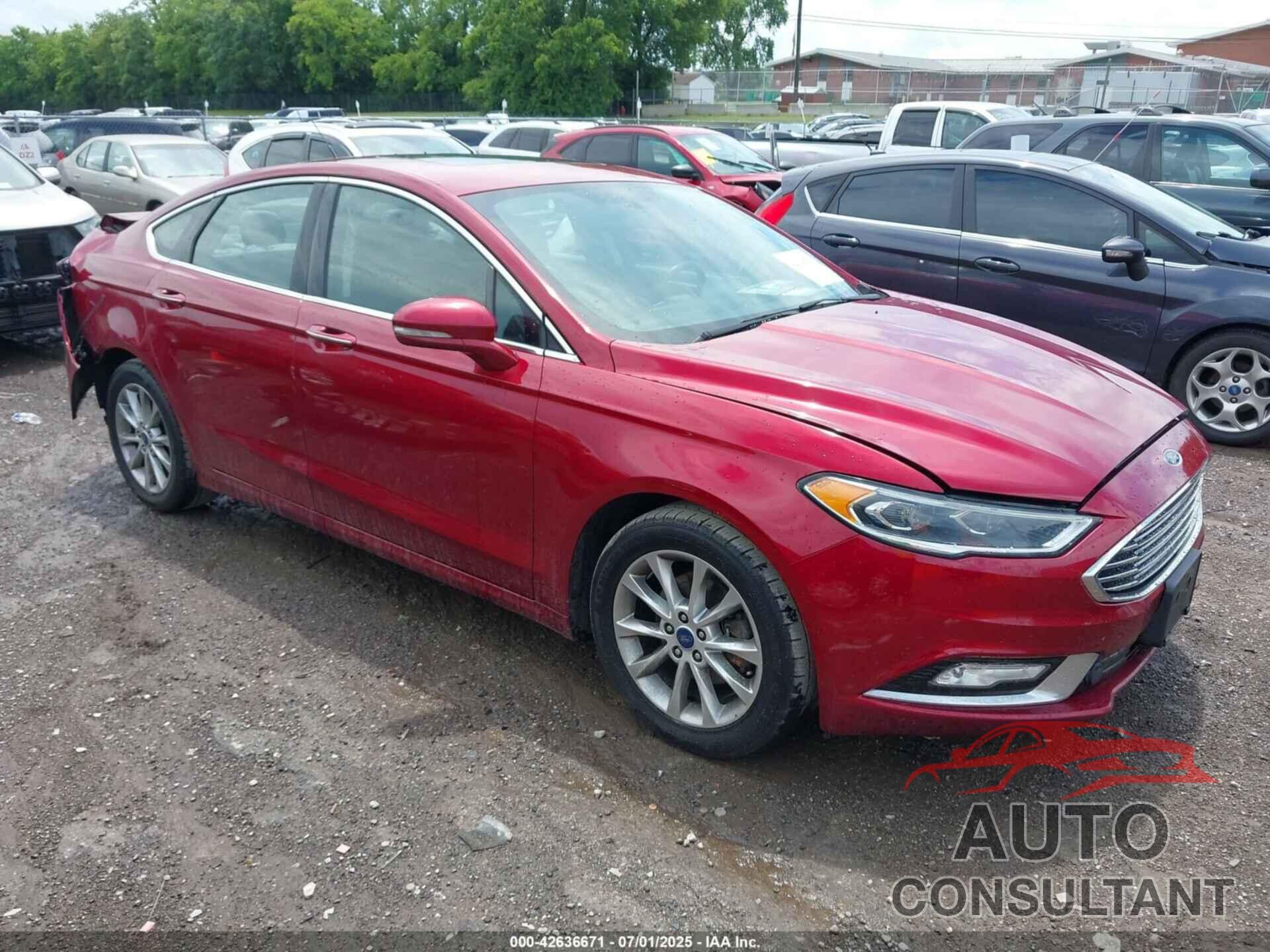 FORD FUSION 2017 - 3FA6P0HD3HR389568