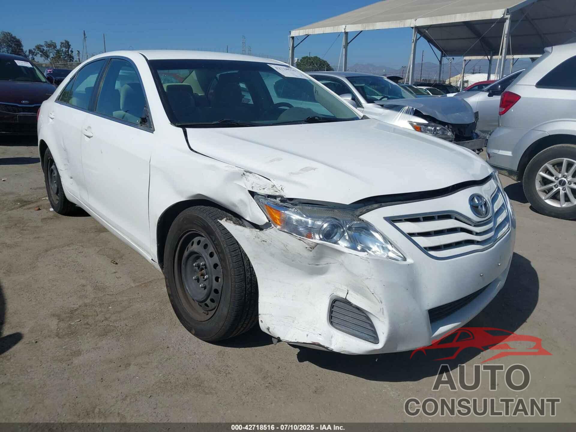 TOYOTA CAMRY 2010 - 4T1BF3EK6AU575339