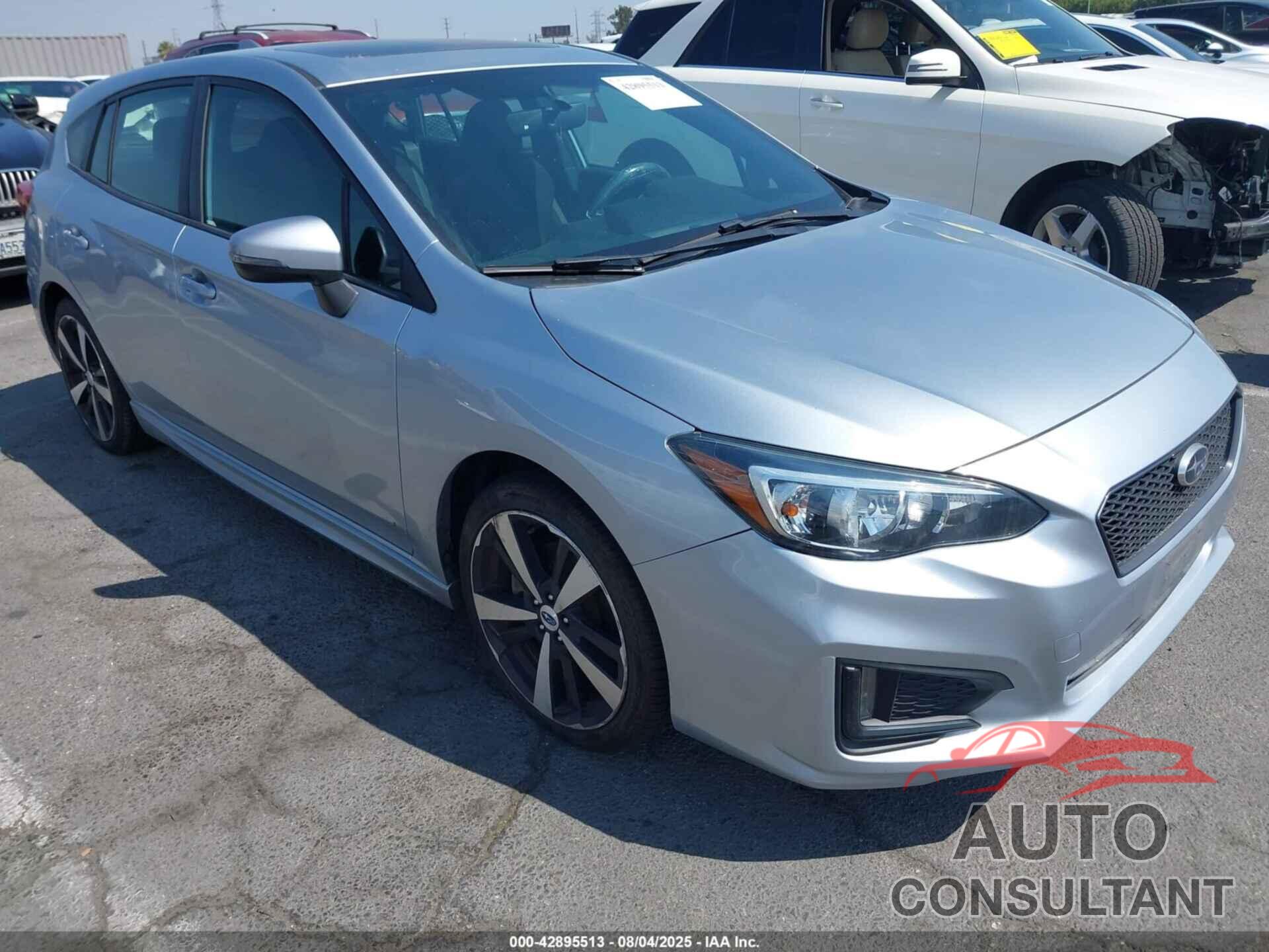 SUBARU IMPREZA 2018 - 4S3GTAL69J1736801