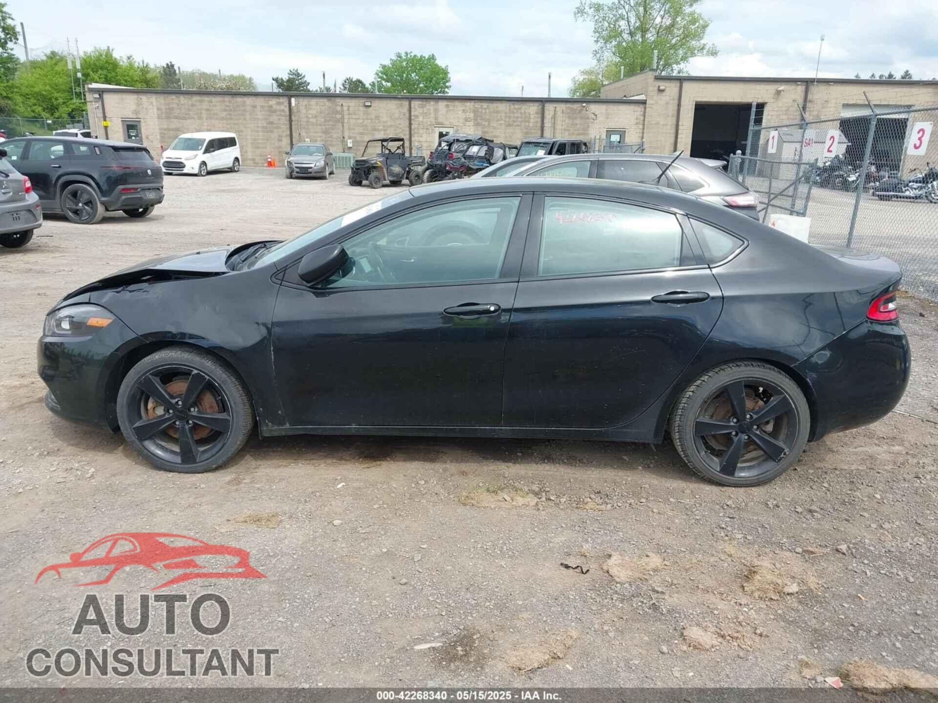 DODGE DART 2015 - 1C3CDFBB8FD405466