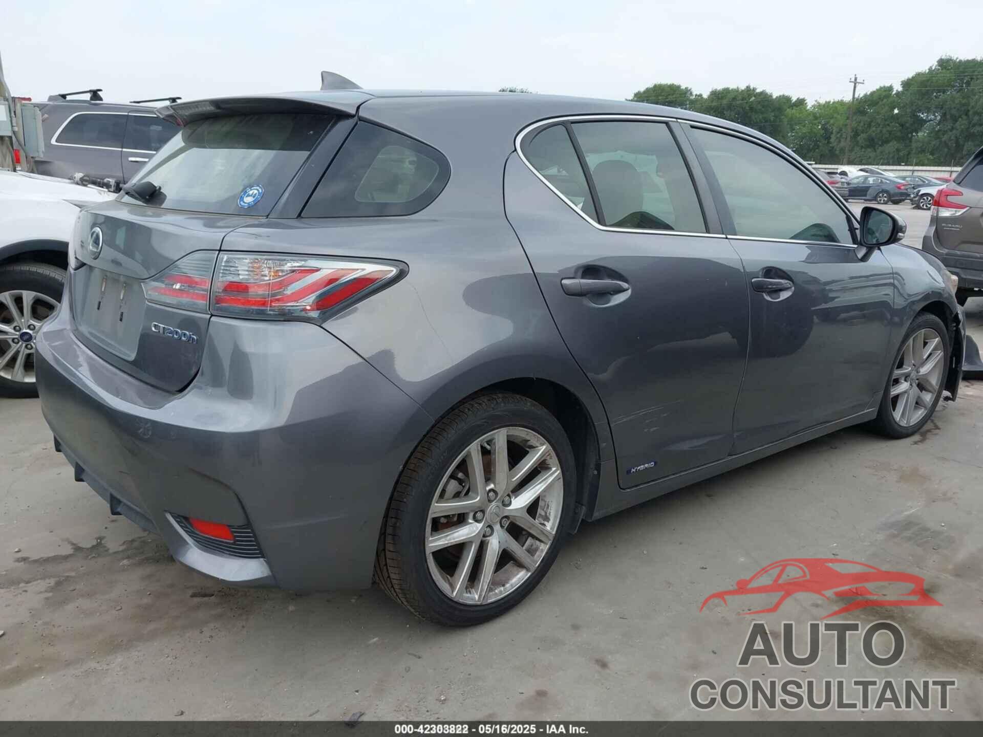 LEXUS CT 200H 2015 - JTHKD5BH2F2216165