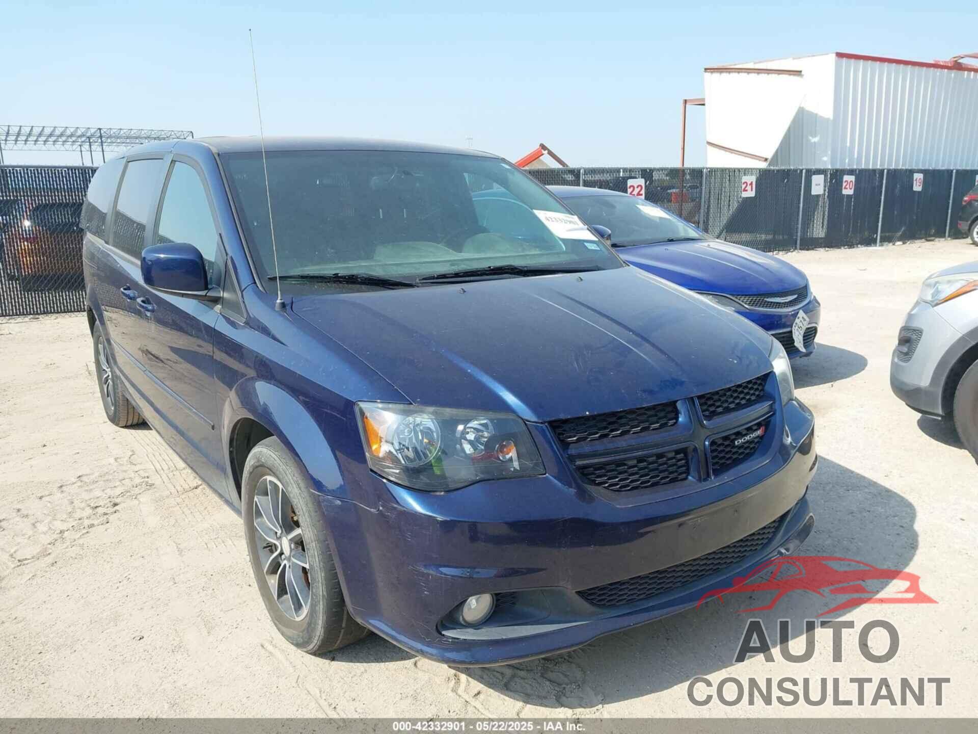 DODGE GRAND CARAVAN 2017 - 2C4RDGEG4HR626615
