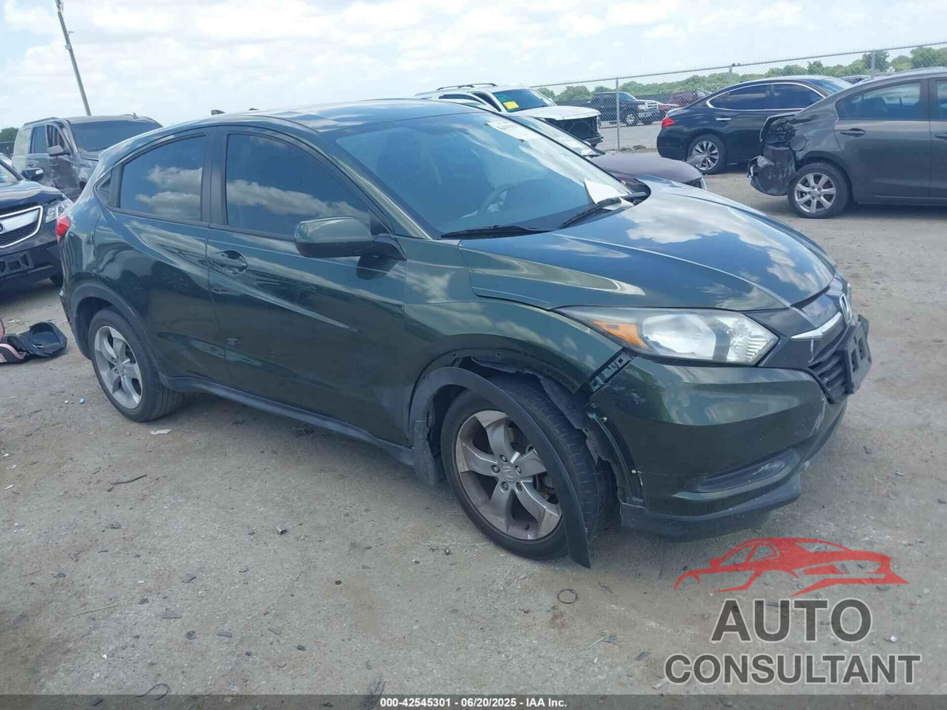 HONDA HR-V 2017 - 3CZRU5H38HG705847
