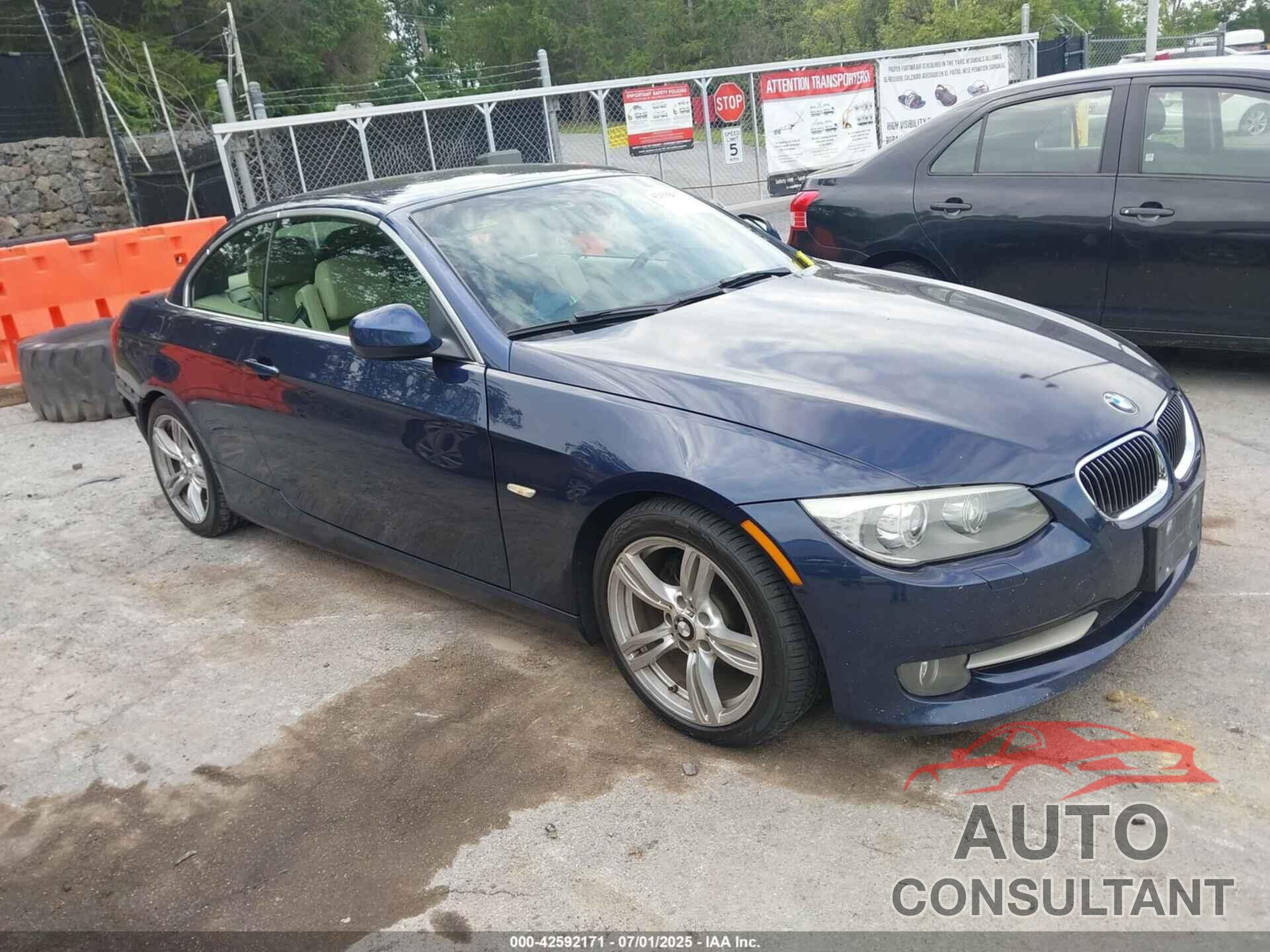 BMW 328 2011 - WBADW7C54BE544410