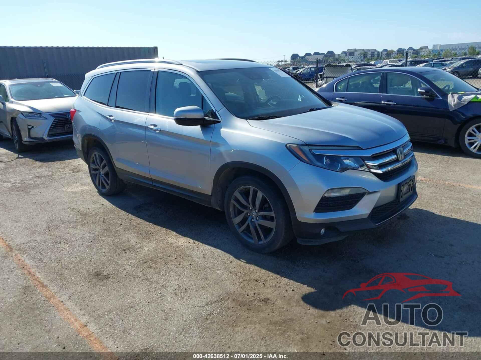 HONDA PILOT 2017 - 5FNYF6H0XHB104663