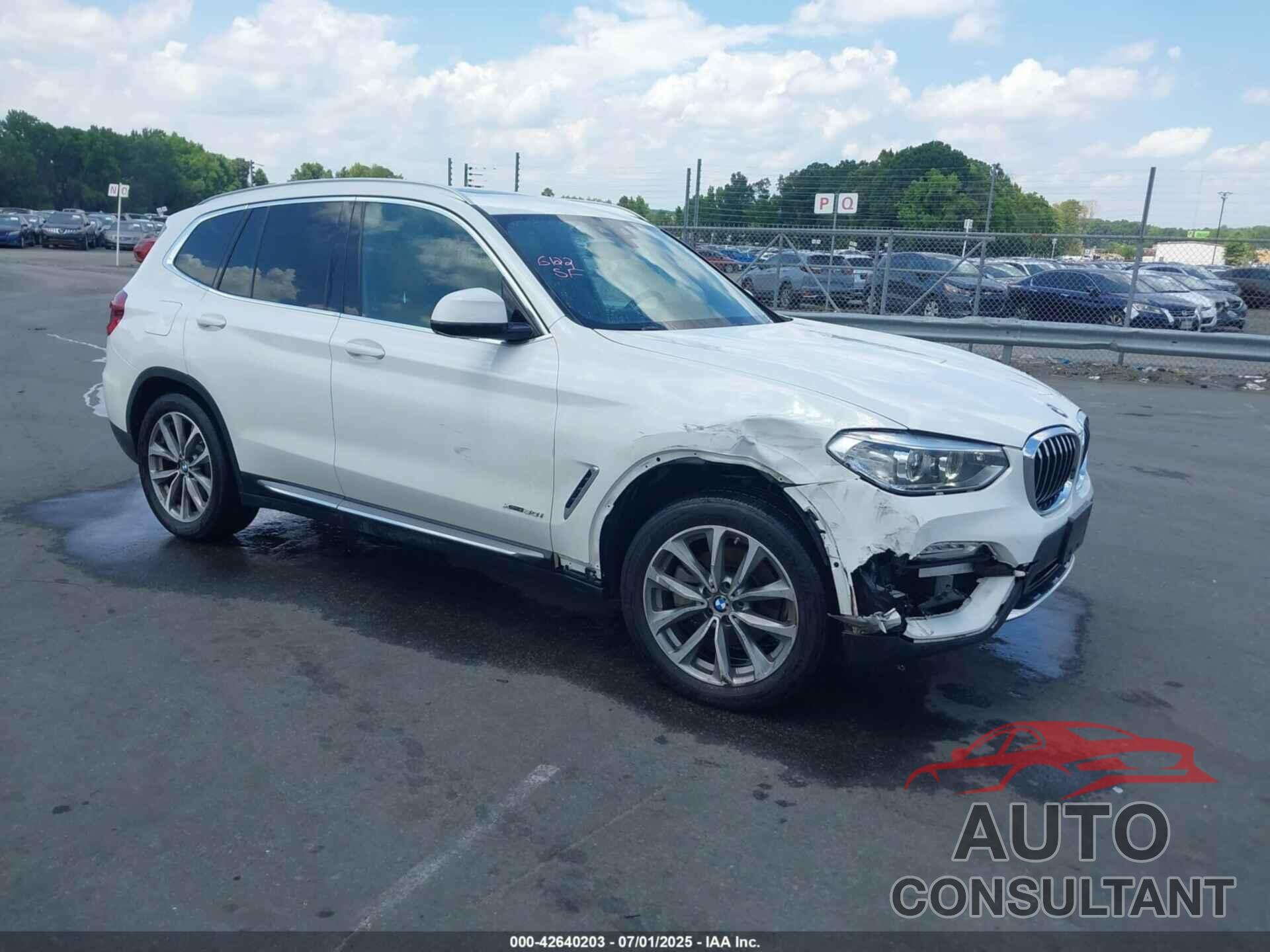 BMW X3 2018 - 5UXTR9C55JLC77162