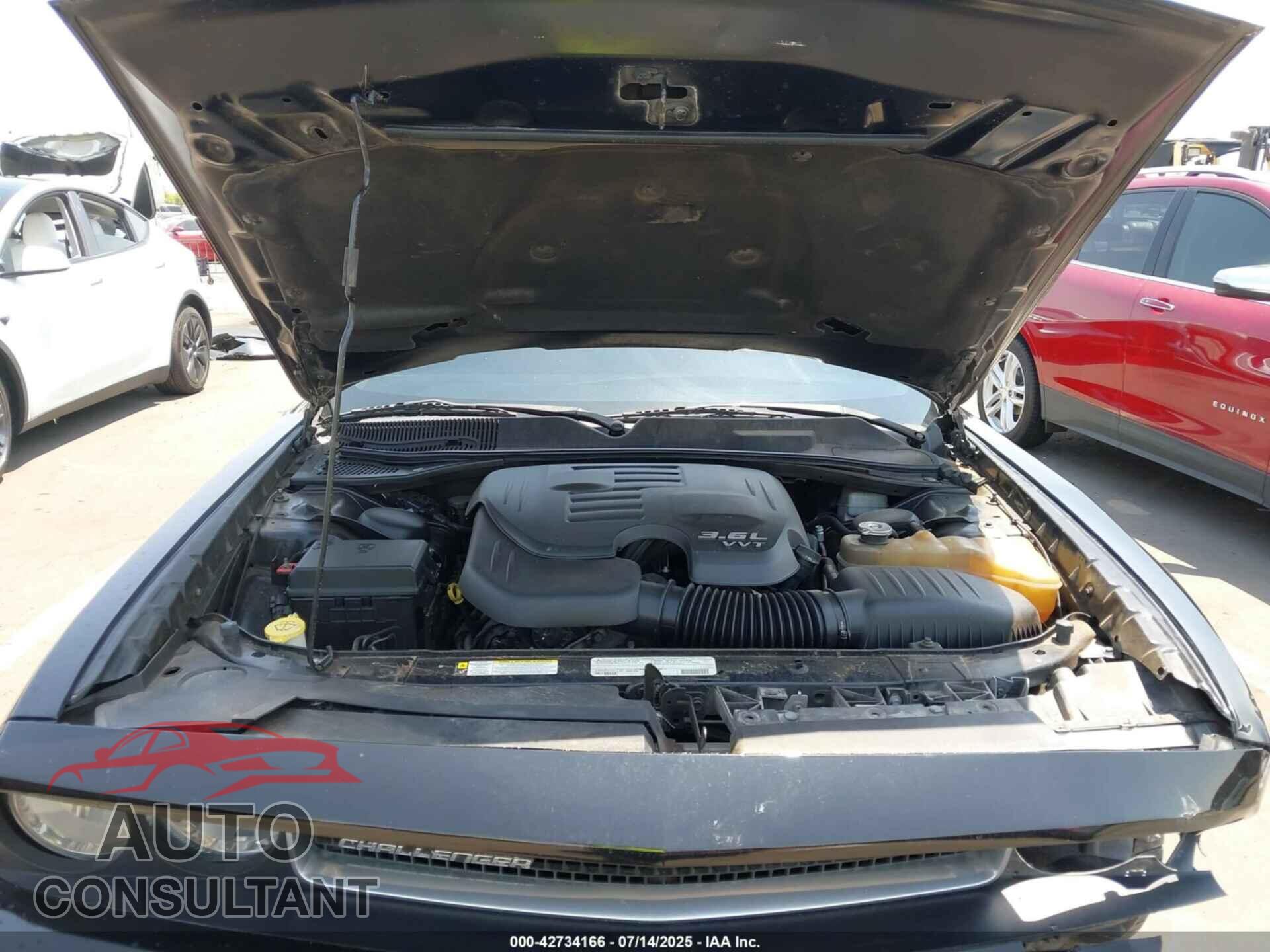 DODGE CHALLENGER 2012 - 2C3CDYAG5CH214319