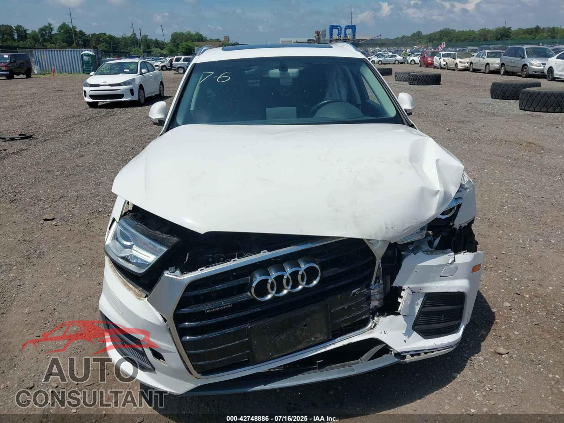 AUDI Q3 2016 - WA1EFCFS8GR015246