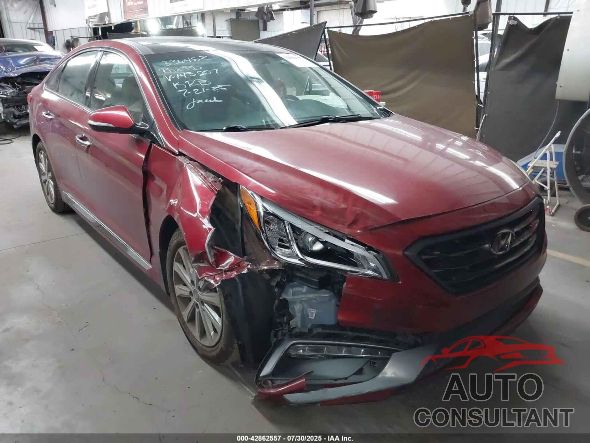 HYUNDAI SONATA 2016 - 5NPE34AF3GH413227