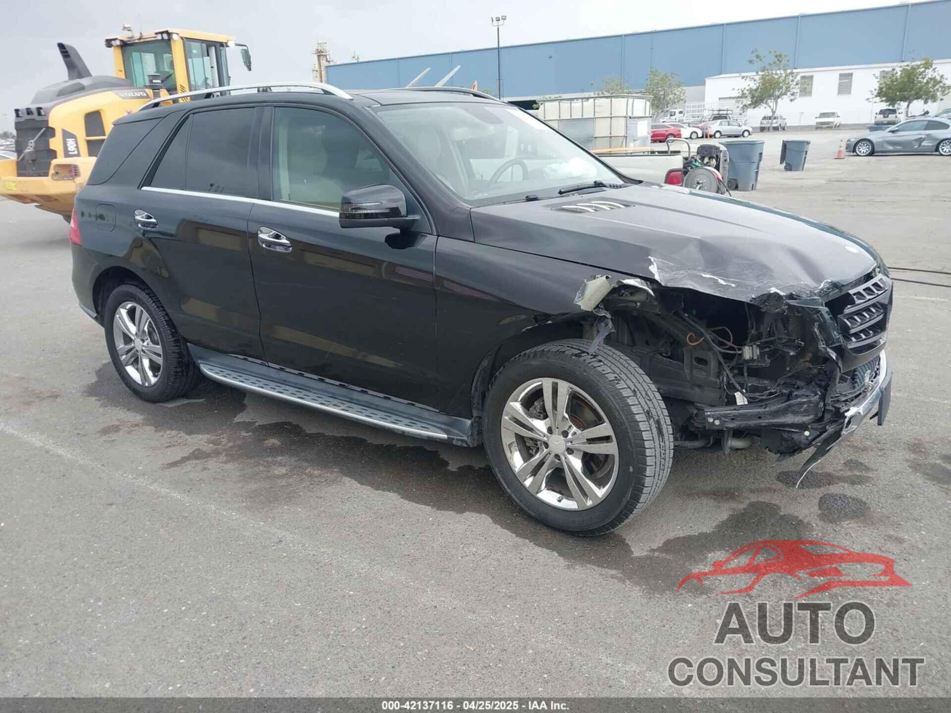 MERCEDES-BENZ ML 350 2013 - 4JGDA5JB6DA160049