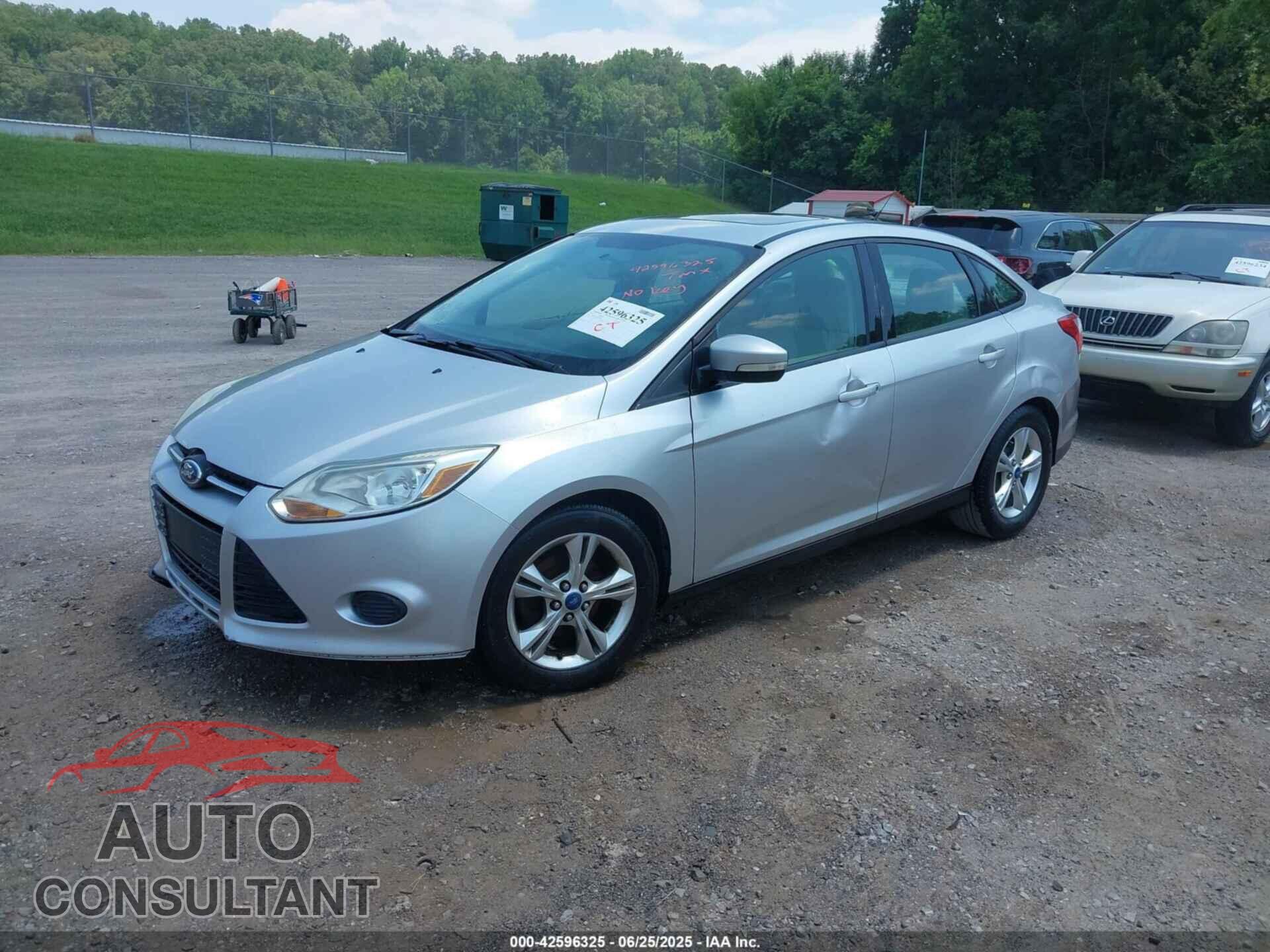FORD FOCUS 2013 - 1FADP3F2XDL193629