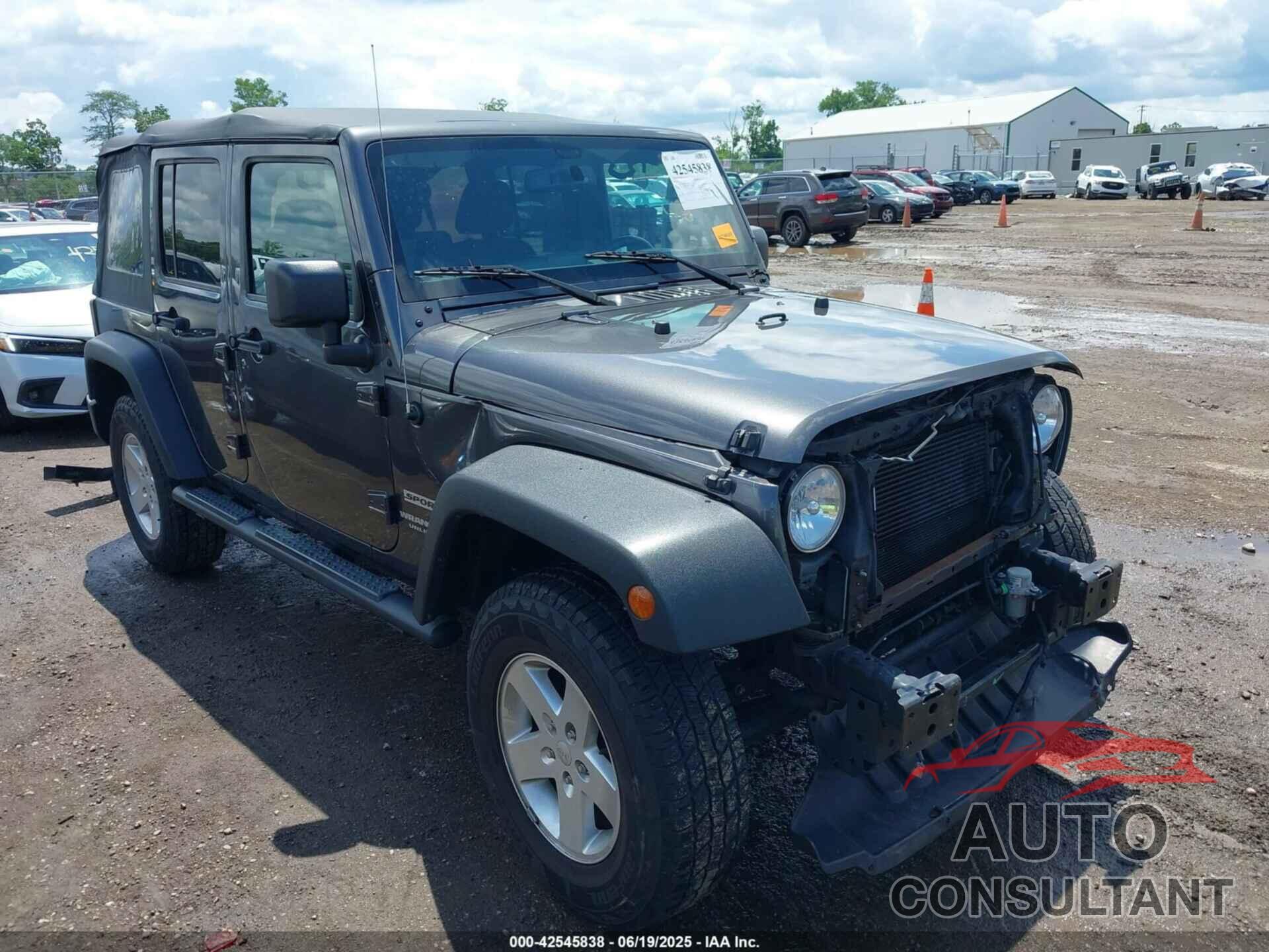 JEEP WRANGLER UNLIMITED 2017 - 1C4BJWDG8HL690185