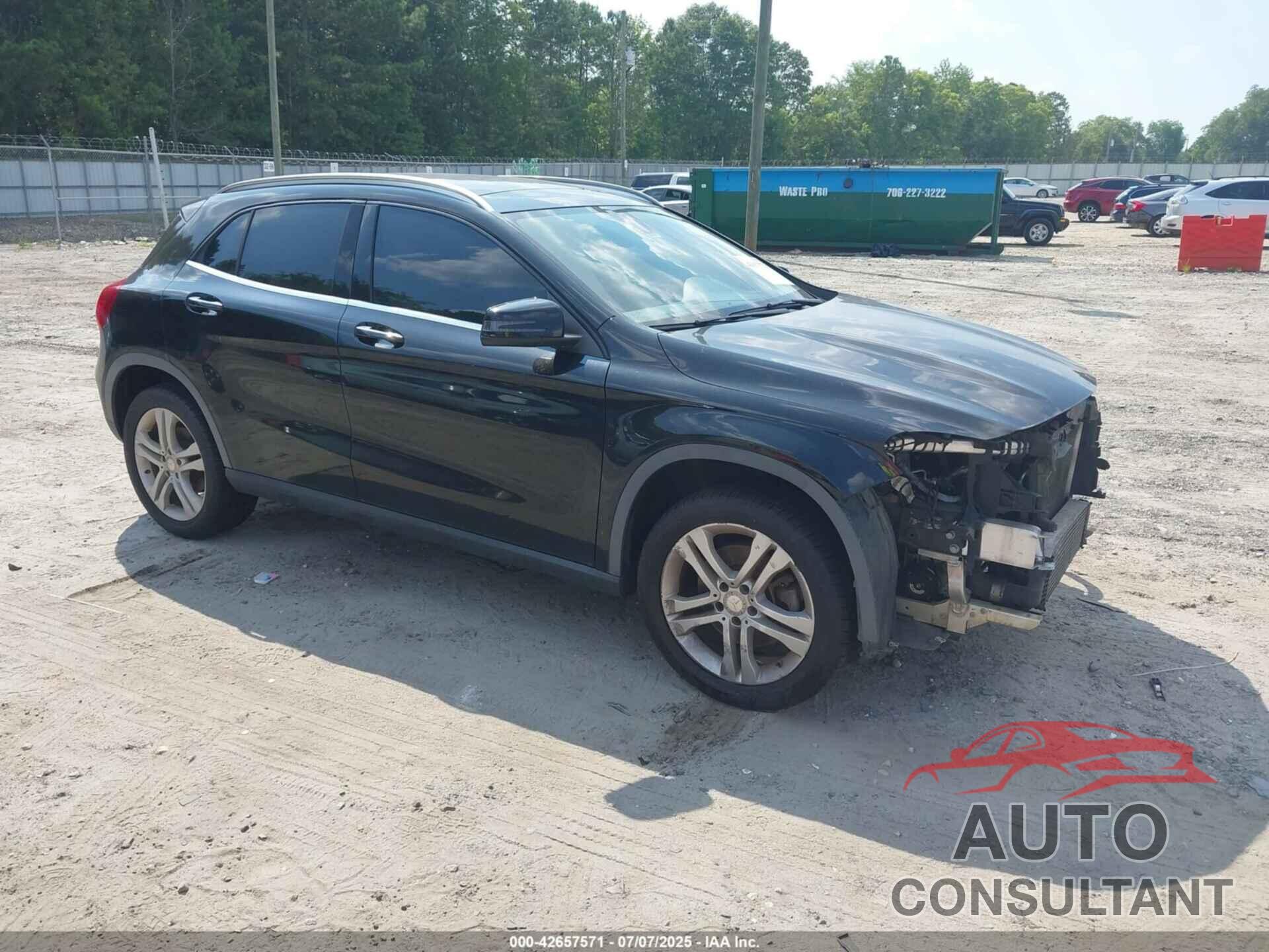 MERCEDES-BENZ GLA 250 2017 - WDCTG4EB9HJ314398