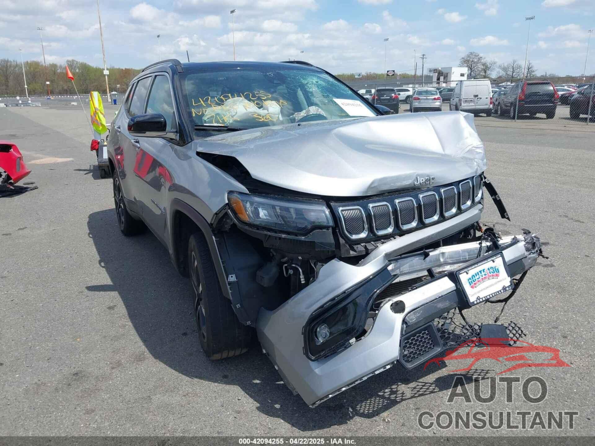JEEP COMPASS 2022 - 3C4NJDCB8NT102888
