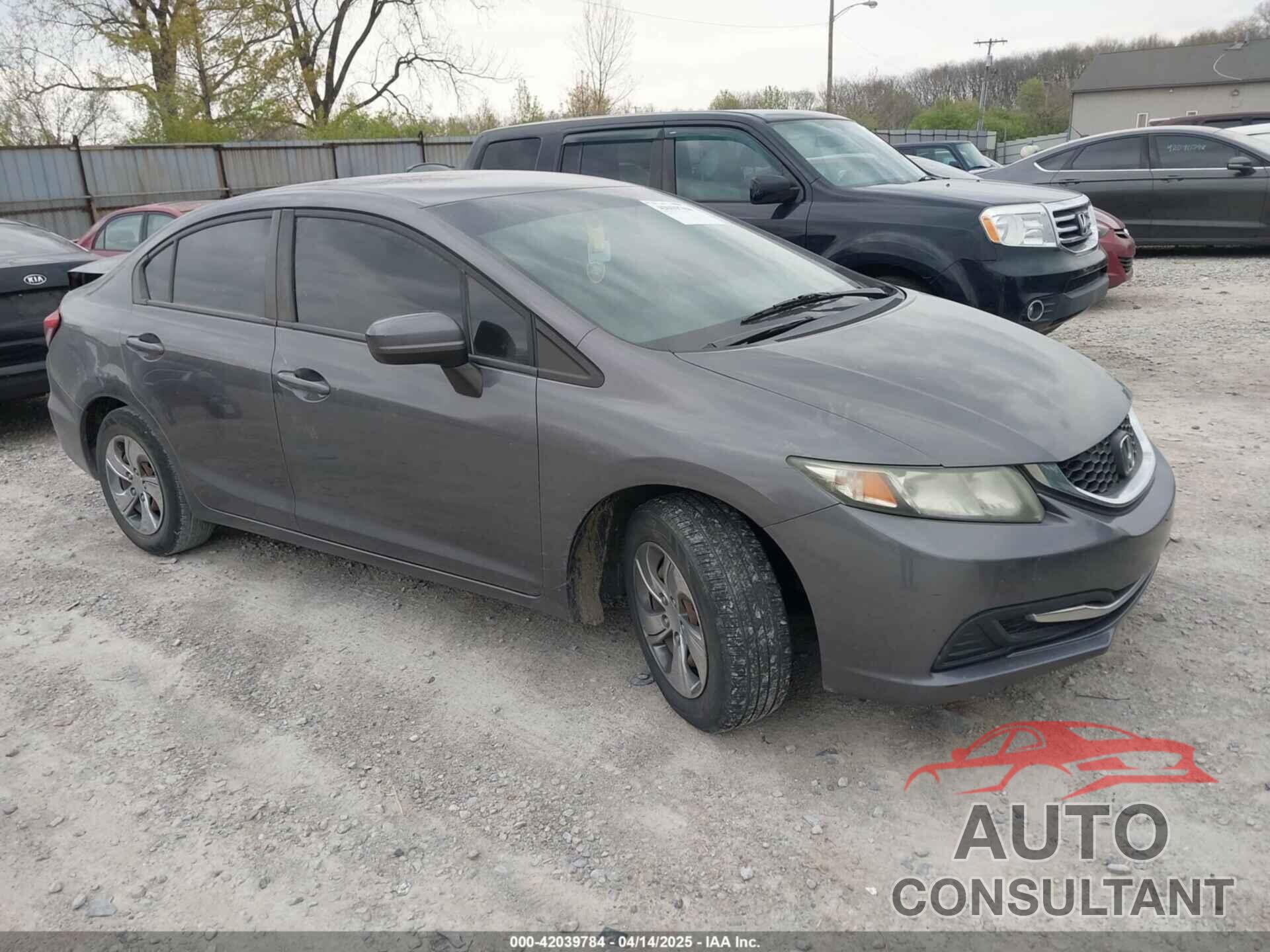 HONDA CIVIC 2014 - 19XFB2F55EE029480