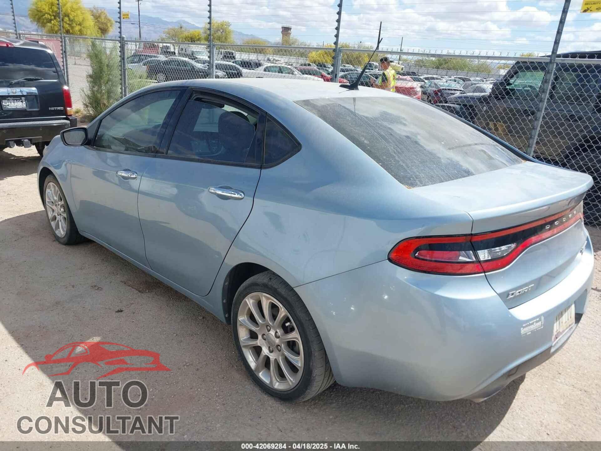 DODGE DART 2013 - 1C3CDFCH2DD182485