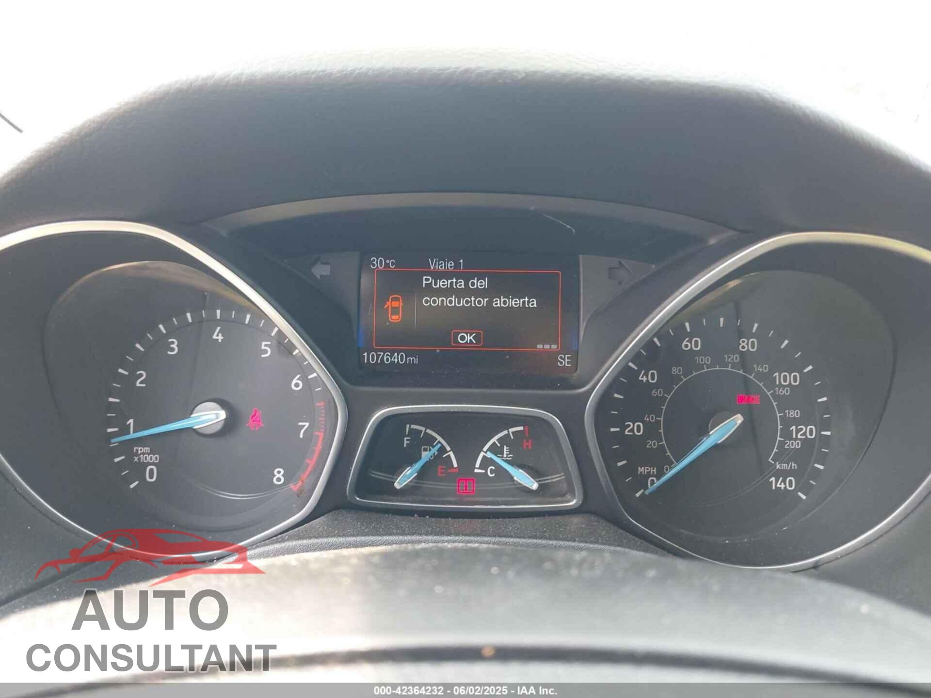 FORD FOCUS 2015 - 1FADP3FEXFL339430